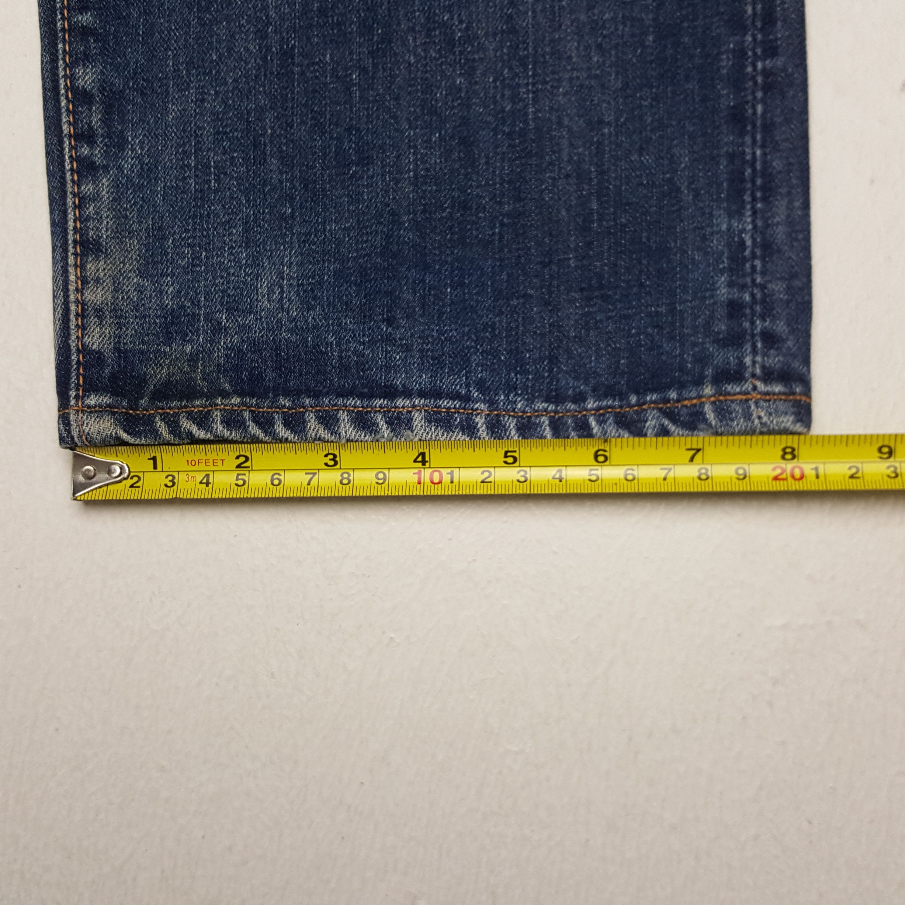 Evisu × Japanese Brand × Vintage Vintage Evisu Japanese Brand Daicock Custom Selvedge Jeans Size US 27 - 12 Thumbnail