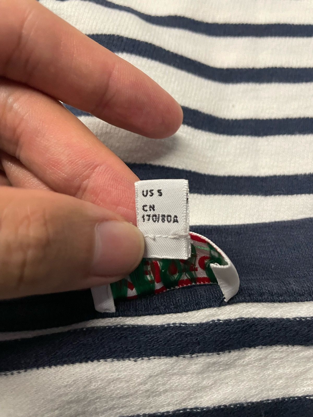 Kenzo Kenzo SS23 Striped Small Logo Short-Sleeves Tee Size US S / EU 44-46 / 1 - 10 Thumbnail