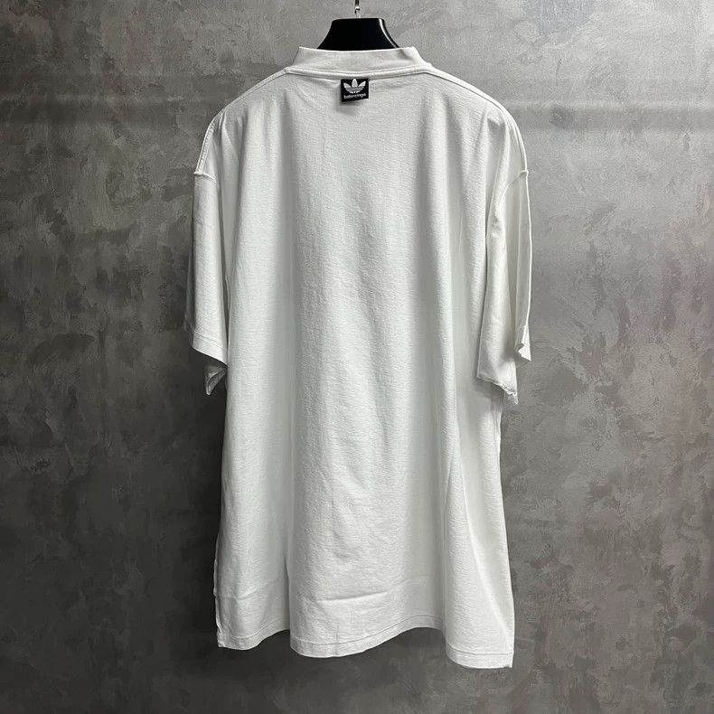 Other Balenciaga New adidas co-branded white monogrammed logo sh Size US XL / EU 56 / 4 - 5 Thumbnail