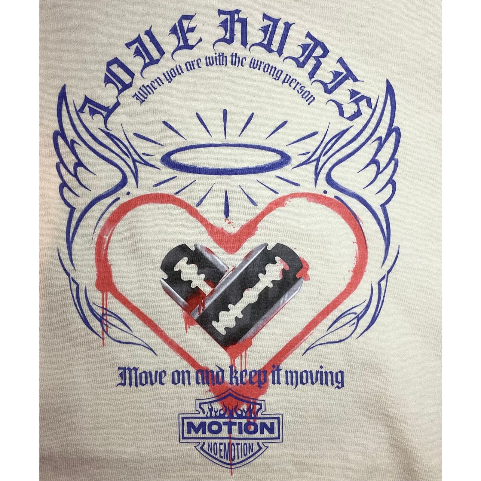 Other 🖤 MOTION STUDIOS “LOVE HURTS” TEE 🖤 Size US S / EU 44-46 / 1 - 4 Thumbnail