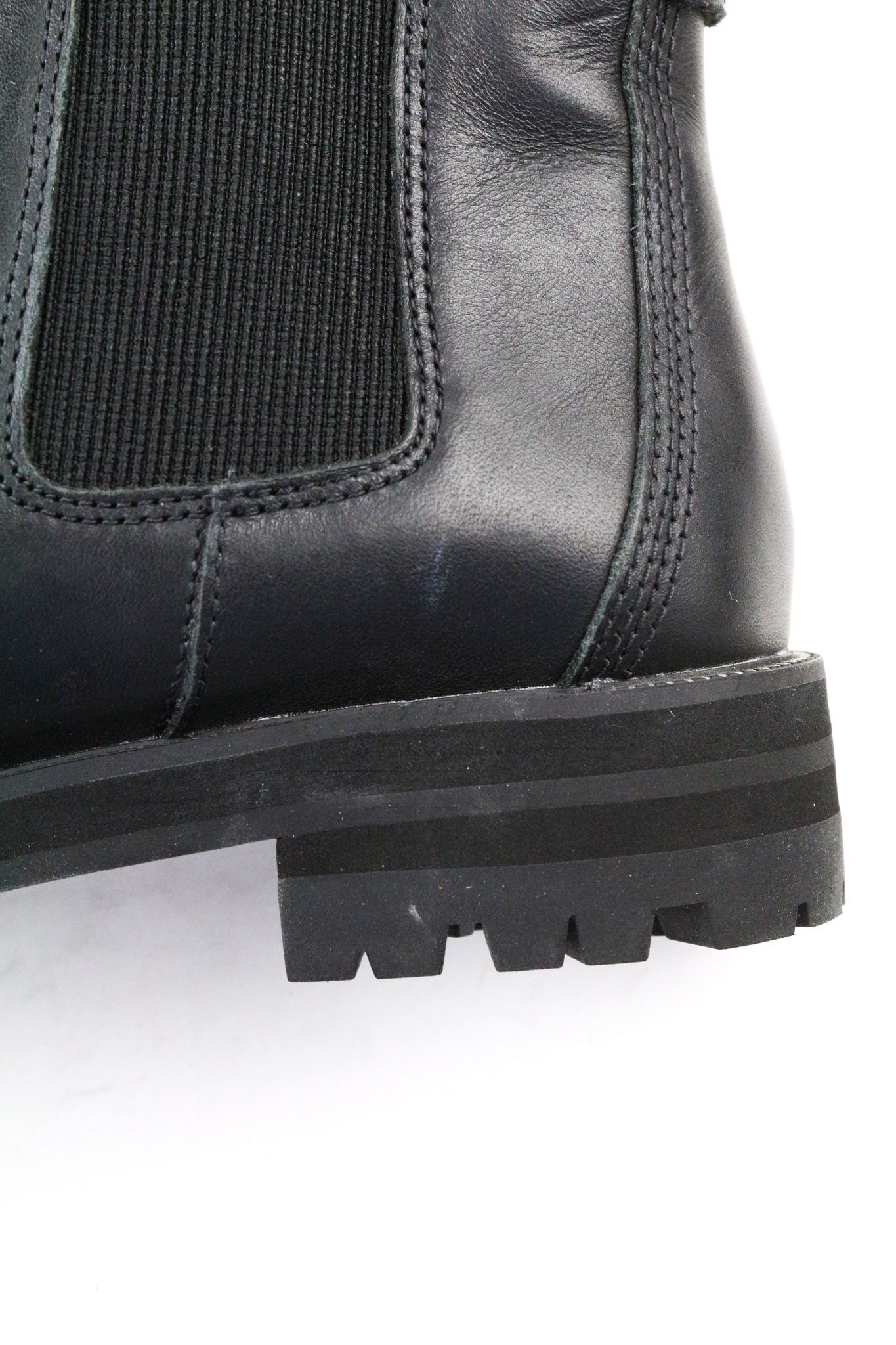 Timberland A2KRE UK5 Black Leather Elastic Side Shoes 79621 Size US 7.5 / IT 37.5 - 12 Thumbnail