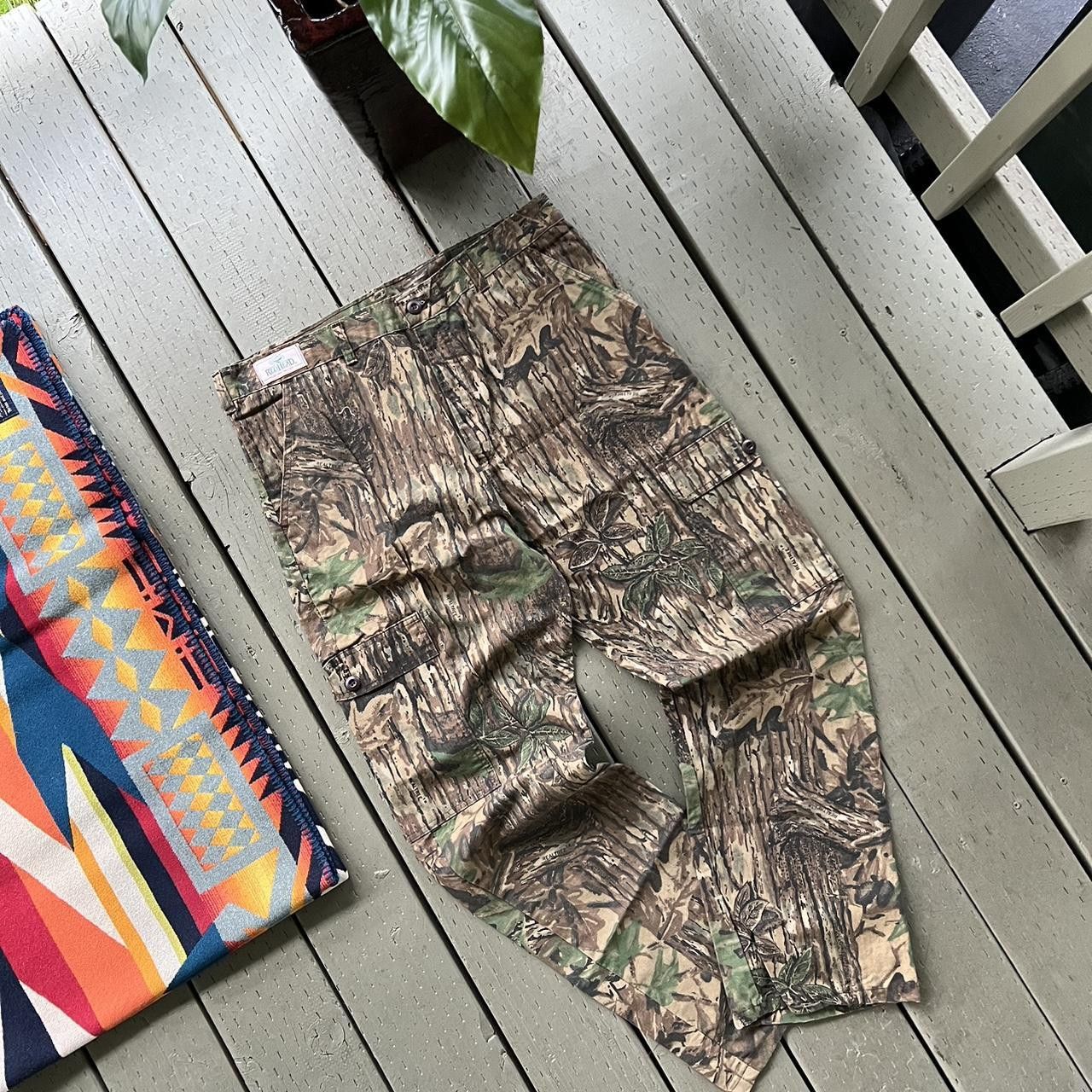 Realtree × Wrangler Crazy Vintage Realtree Camo Pants Size US 34 / EU 50 - 4 Thumbnail