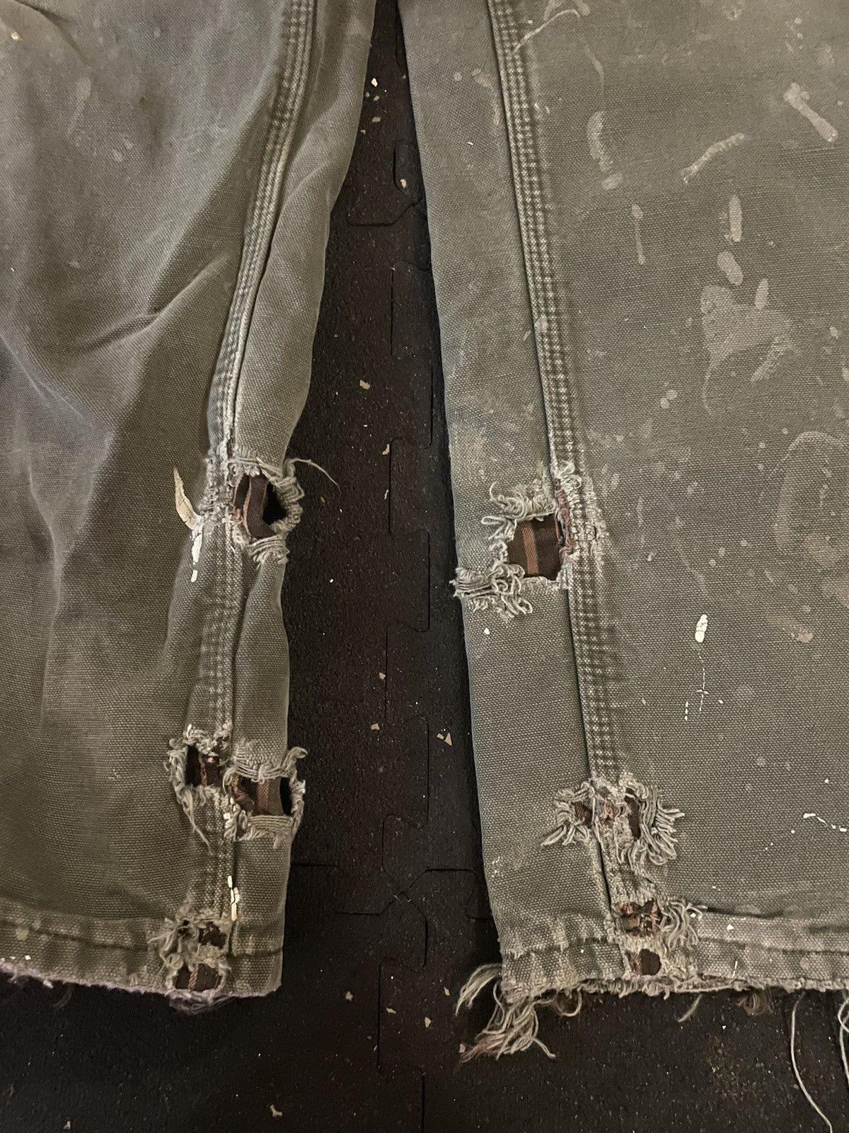 Carhartt × Vintage Thrashed Carhartts vintage pant Size US 38 / EU 54 - 9 Thumbnail