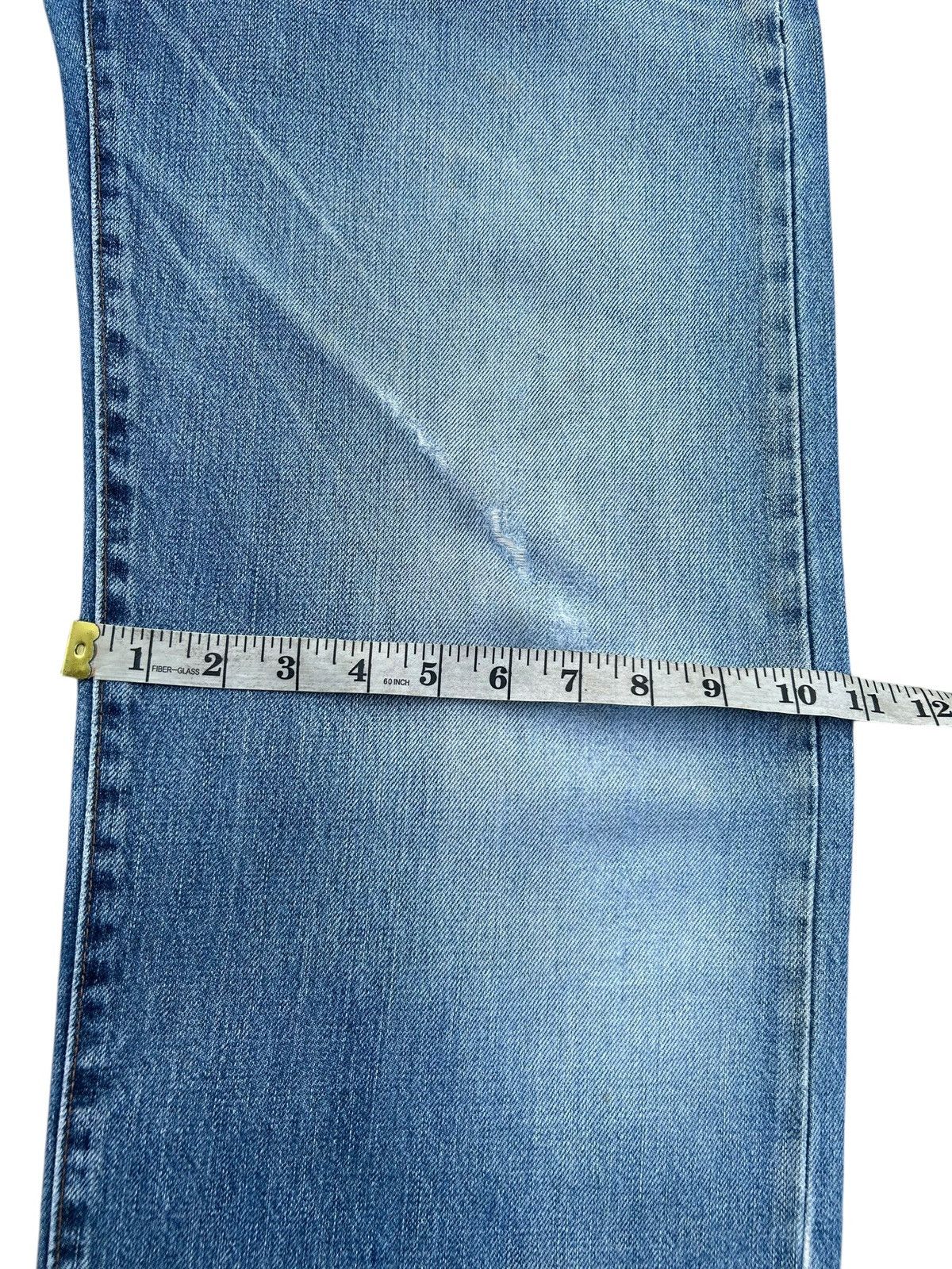 Kapital Vintage Wrangler Selvedge Baggy Distressed Faded Denim jeans Size US 28 / EU 44 - 18 Thumbnail
