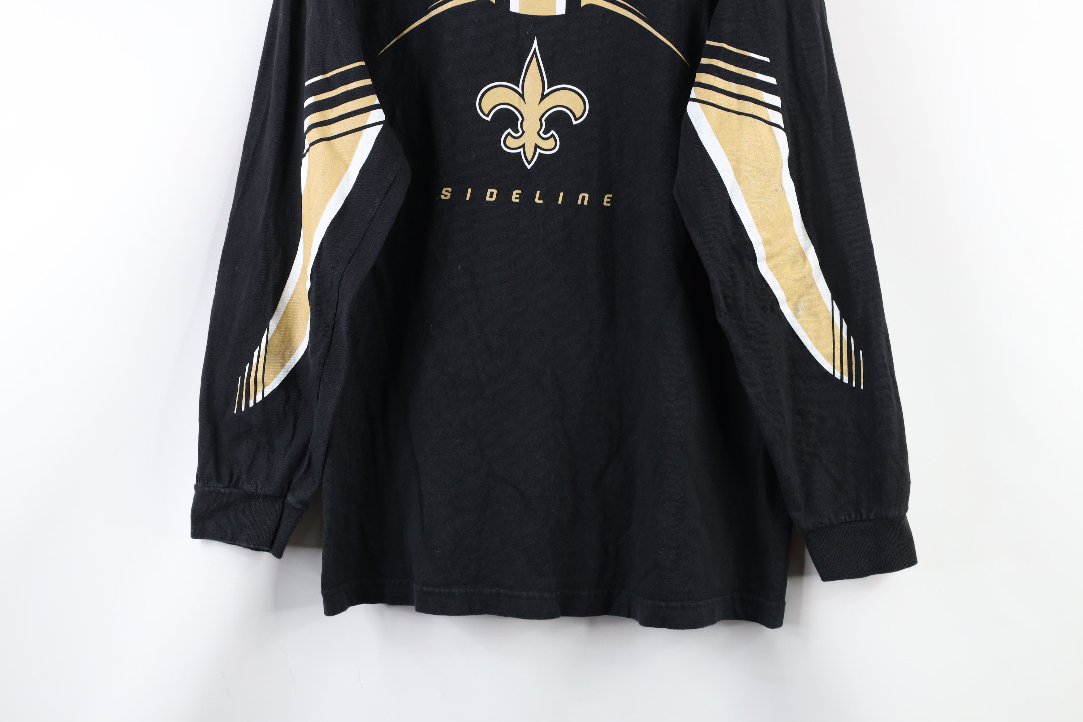 Reebok × Vintage Vintage Reebok Saints Football Long Sleeve T-Shirt Size US L / EU 52-54 / 3 - 3 Thumbnail