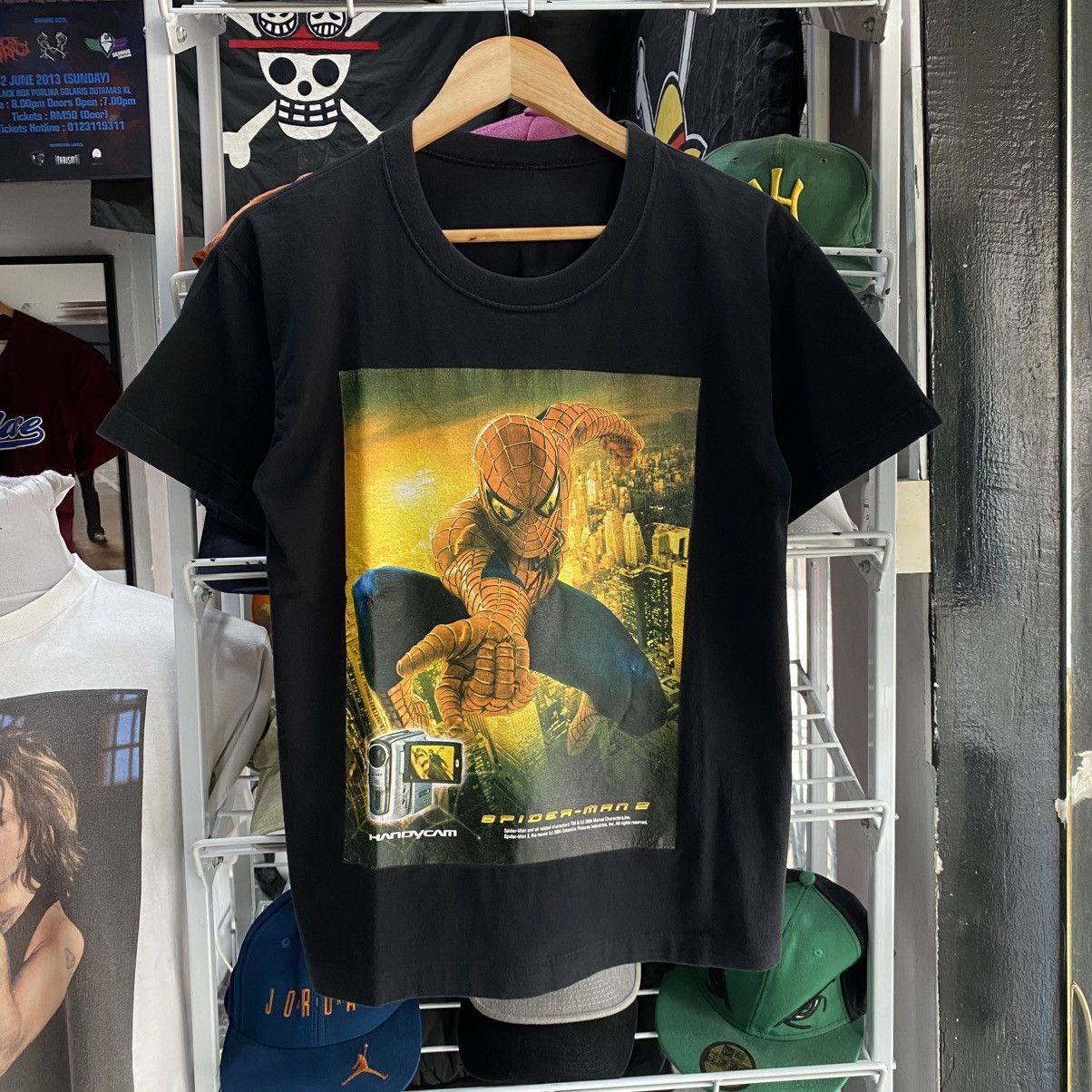 Other × Vintage Vintage 2004 Spider-Man 2 Graphic Movie Tee Shirt Black M Size US M / EU 48-50 / 2 - 1 Thumbnail
