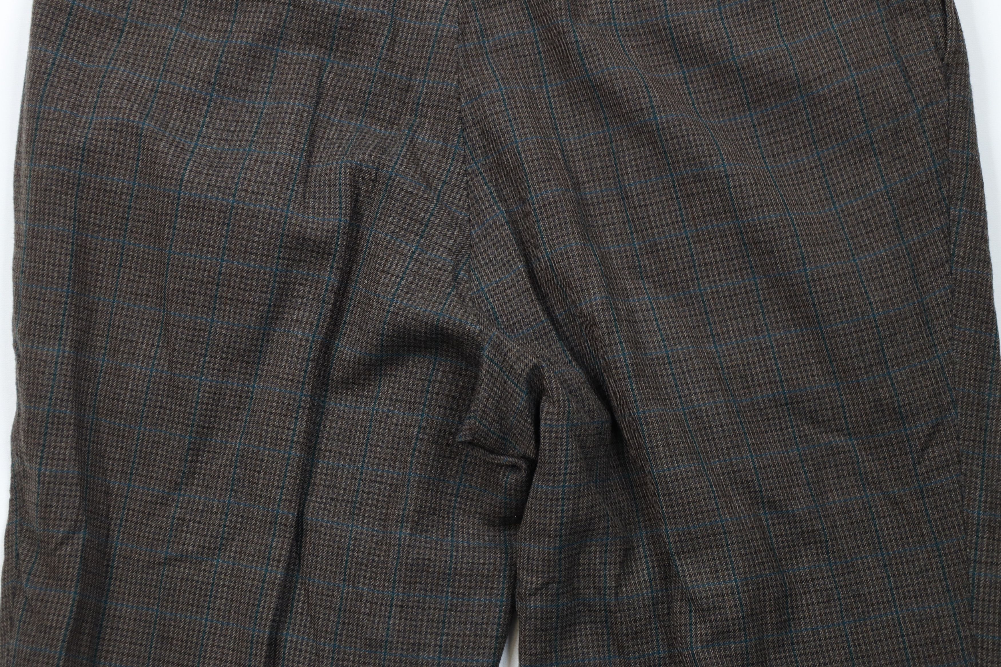 Vintage Vintage 90s Streetwear Wool Houndstooth Plaid Chino Pants Size US 36 / EU 52 - 11 Thumbnail