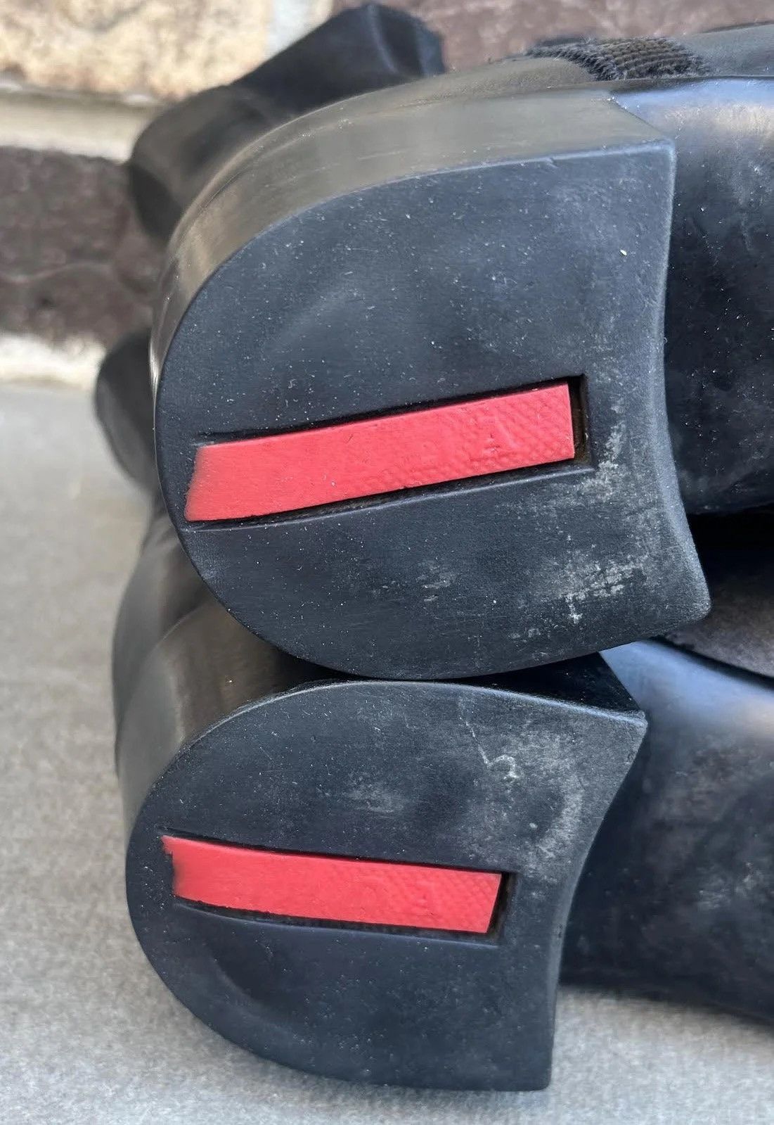 Prada Women's Vintage Prada Chelsea Boots (Size 37 1/2) Size US 7.5 / IT 37.5 - 4 Thumbnail