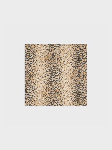 Celine o1bcso1str0225 2AWB7670W Size: OS / Scarf in Leopard Size ONE SIZE - 1 Thumbnail