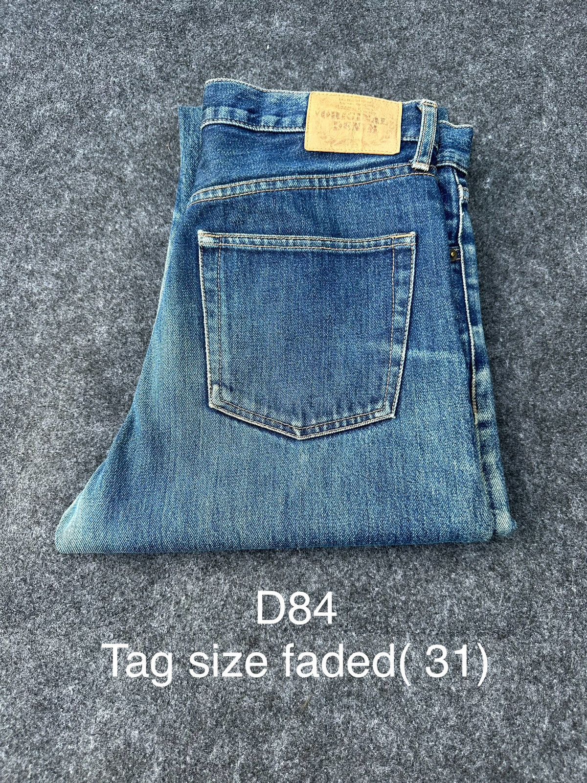 Vintage Vintage Original Denim Blue Washed Denim 31x31 D84 Size US 31 - 15 Thumbnail