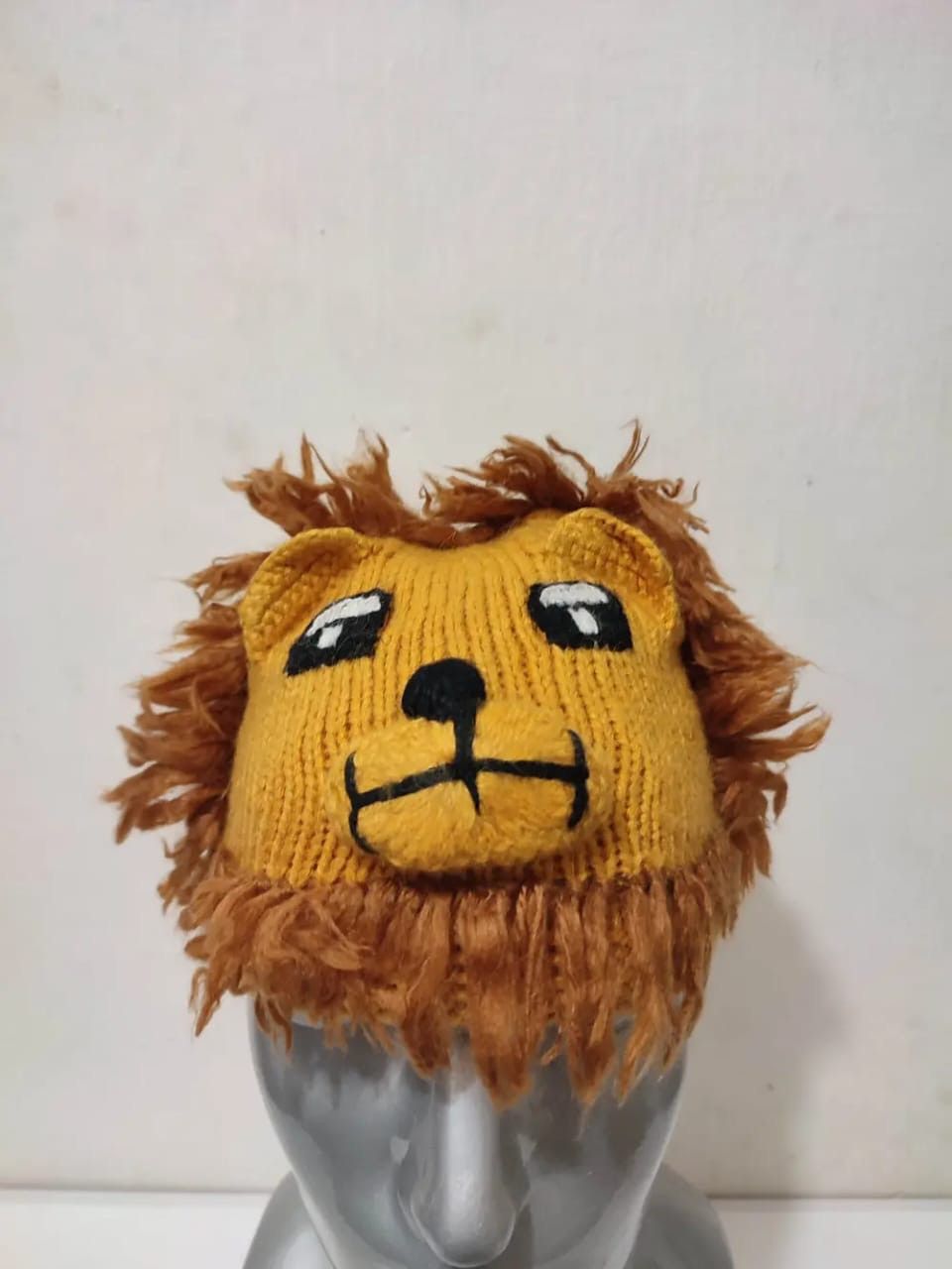 Japanese Brand Andes Gift Lion Cartoon Character Beanie Hats Size ONE SIZE - 2 Thumbnail