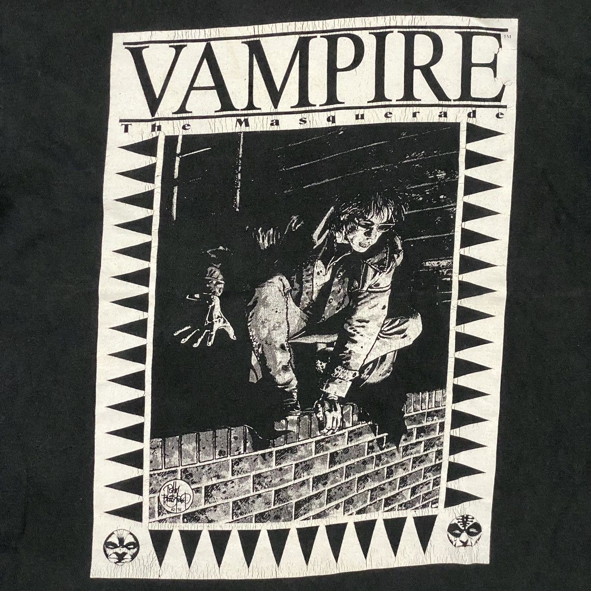 Fashion Victim Vtg 90S VAMPIRE THE MASQUERADE x FASHION VICTIM Size US L / EU 52-54 / 3 - 5 Thumbnail