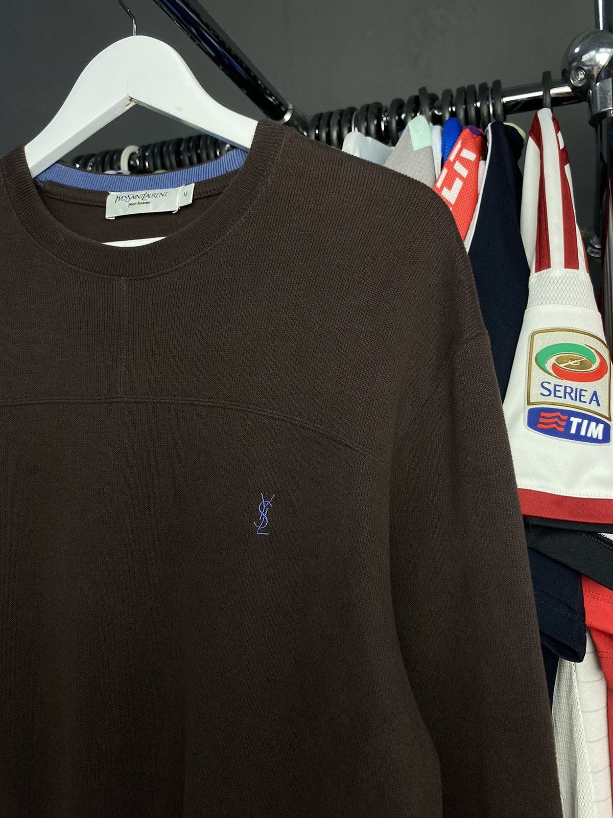 Yves Saint Laurent Vintage YSL Yves Saint Laurent Archival Boxy Sweatshirt M Size US M / EU 48-50 / 2 - 5 Thumbnail