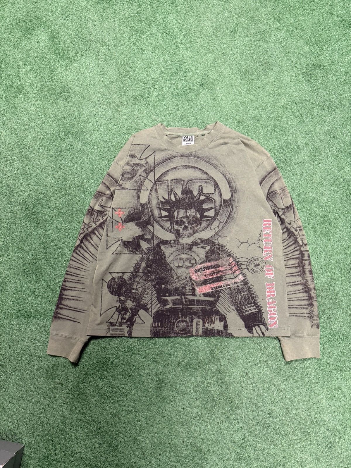 Vale Vale aop graphic longsleeve Size US L / EU 52-54 / 3 - 2 Thumbnail