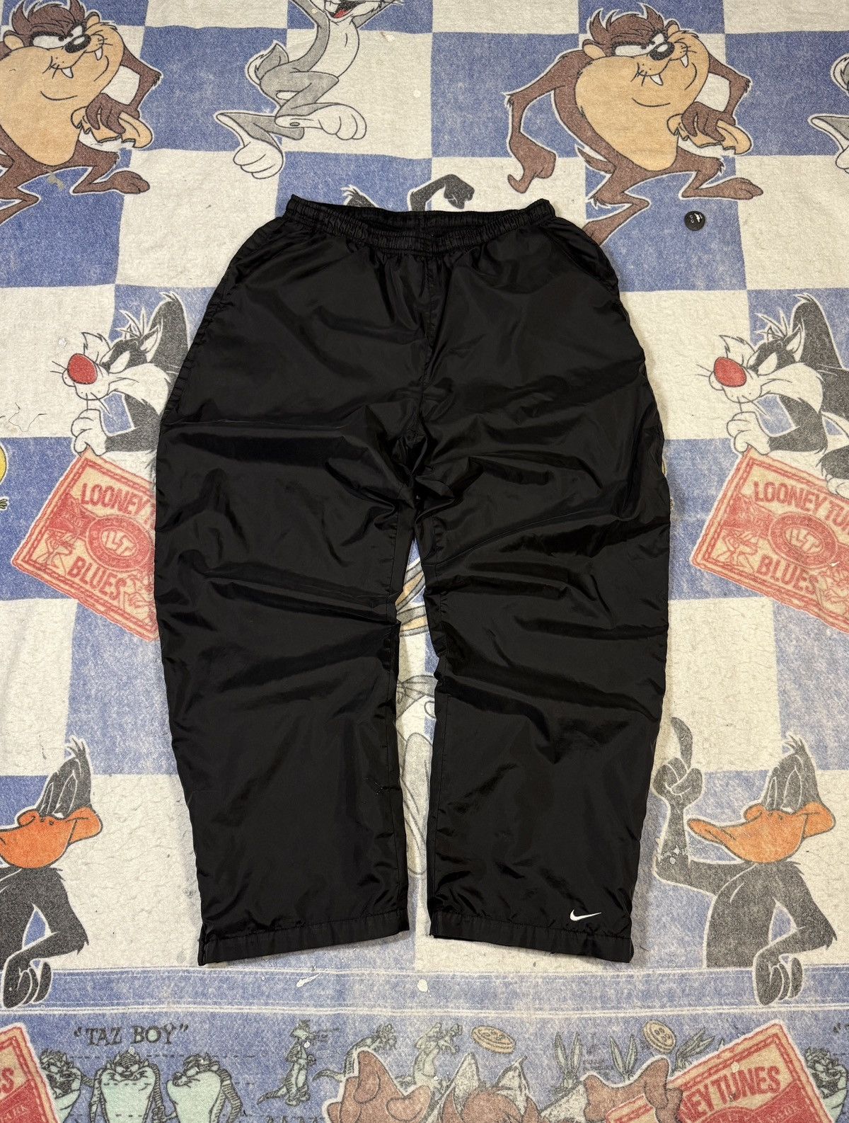 Nike Vintage nike swoosh track pants Size US 38 / EU 54 - 1 Thumbnail