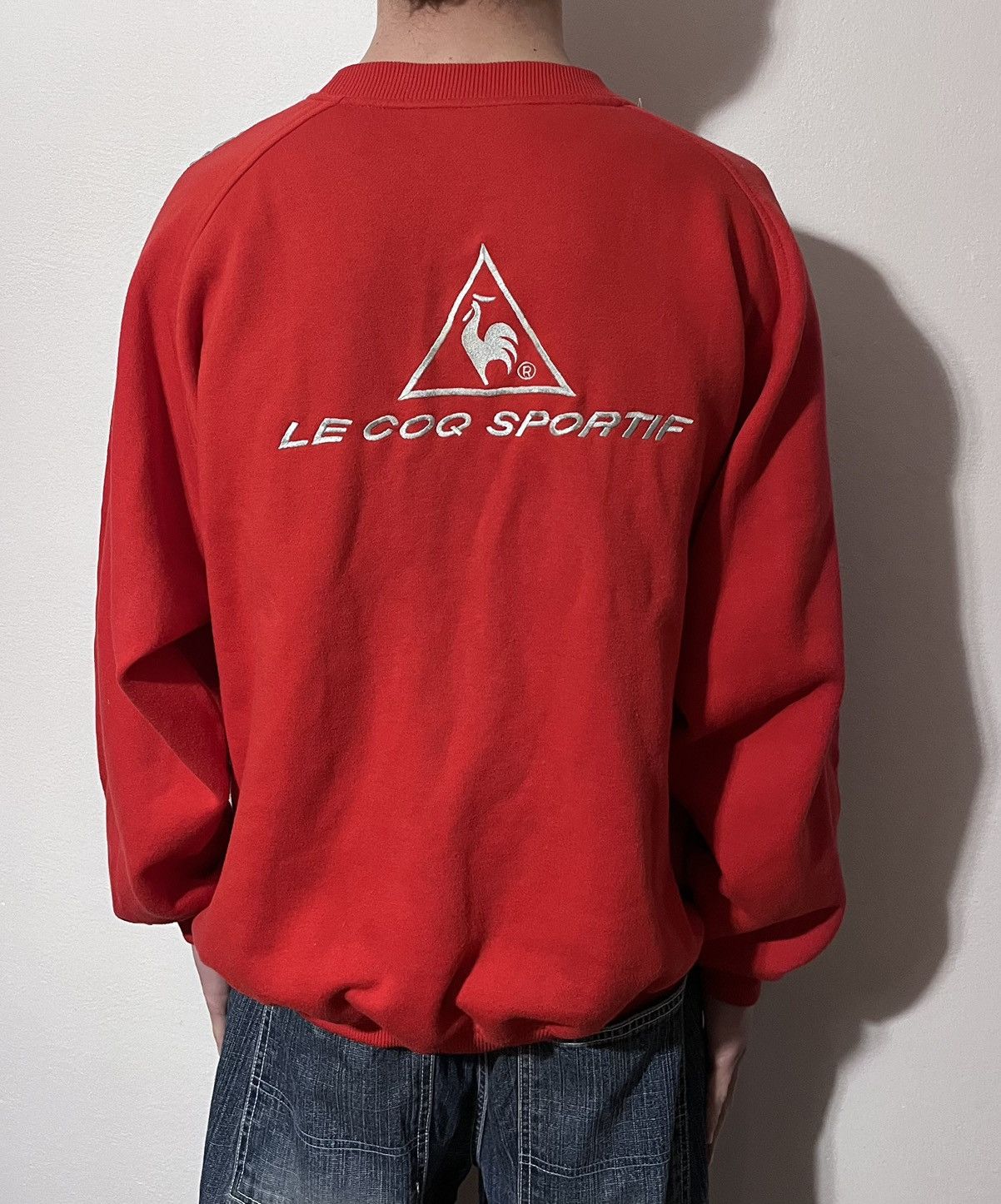 Le Coq Sportif le coq sportif red bus sweatshirt 2002 Size US XL / EU 56 / 4 - 2 Thumbnail