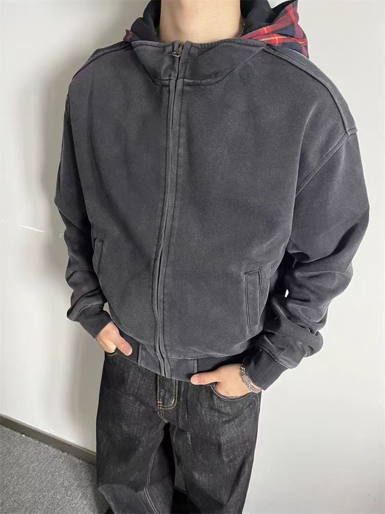 Japanese Brand × Vintage High Street Hip Hop Patchwork Hoodie Jacket Size US M / EU 48-50 / 2 - 1 Thumbnail
