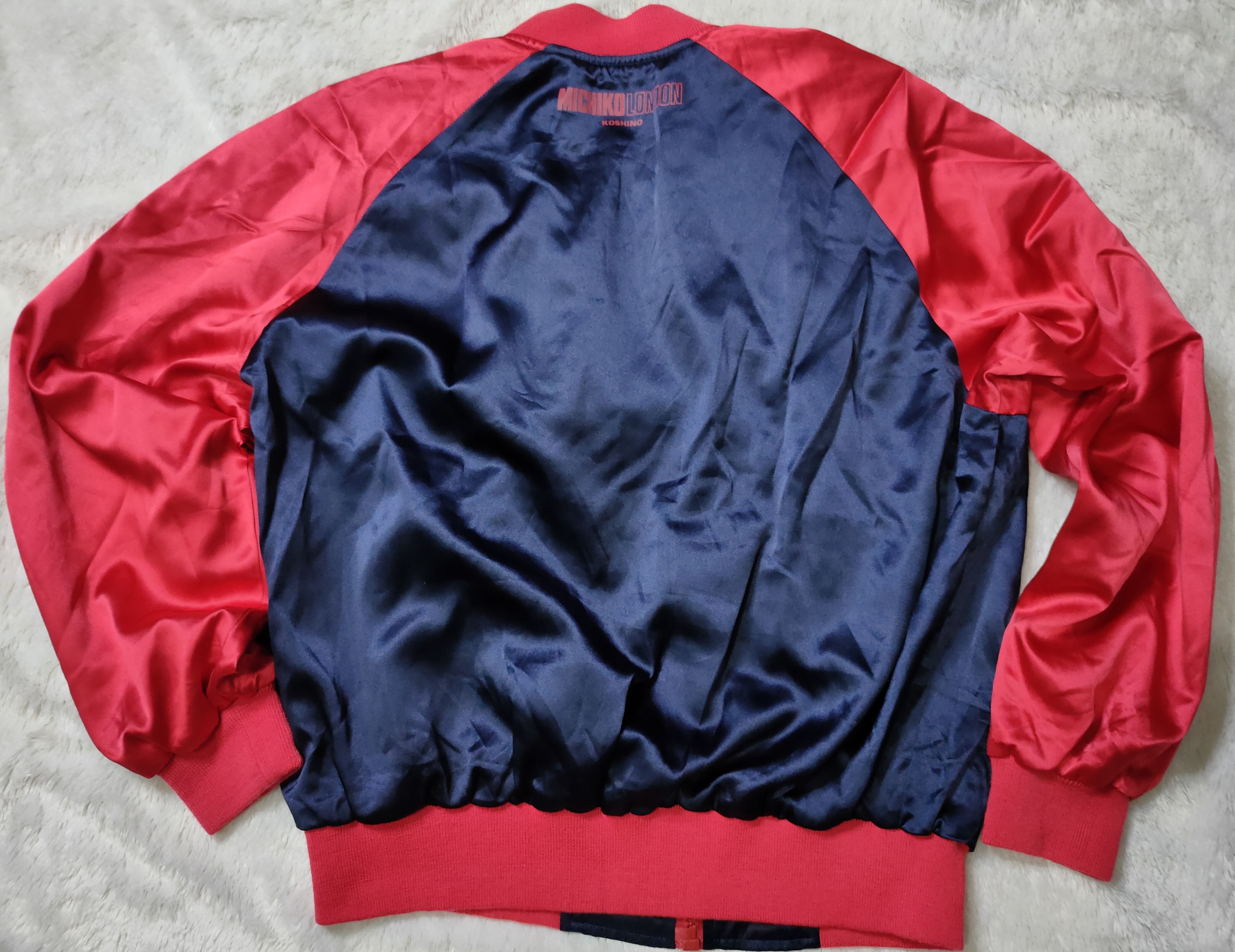 Michiko Koshino London × Vintage Vintage Michiko Koshino London Bomber Jacket Size US M / EU 48-50 / 2 - 2 Thumbnail