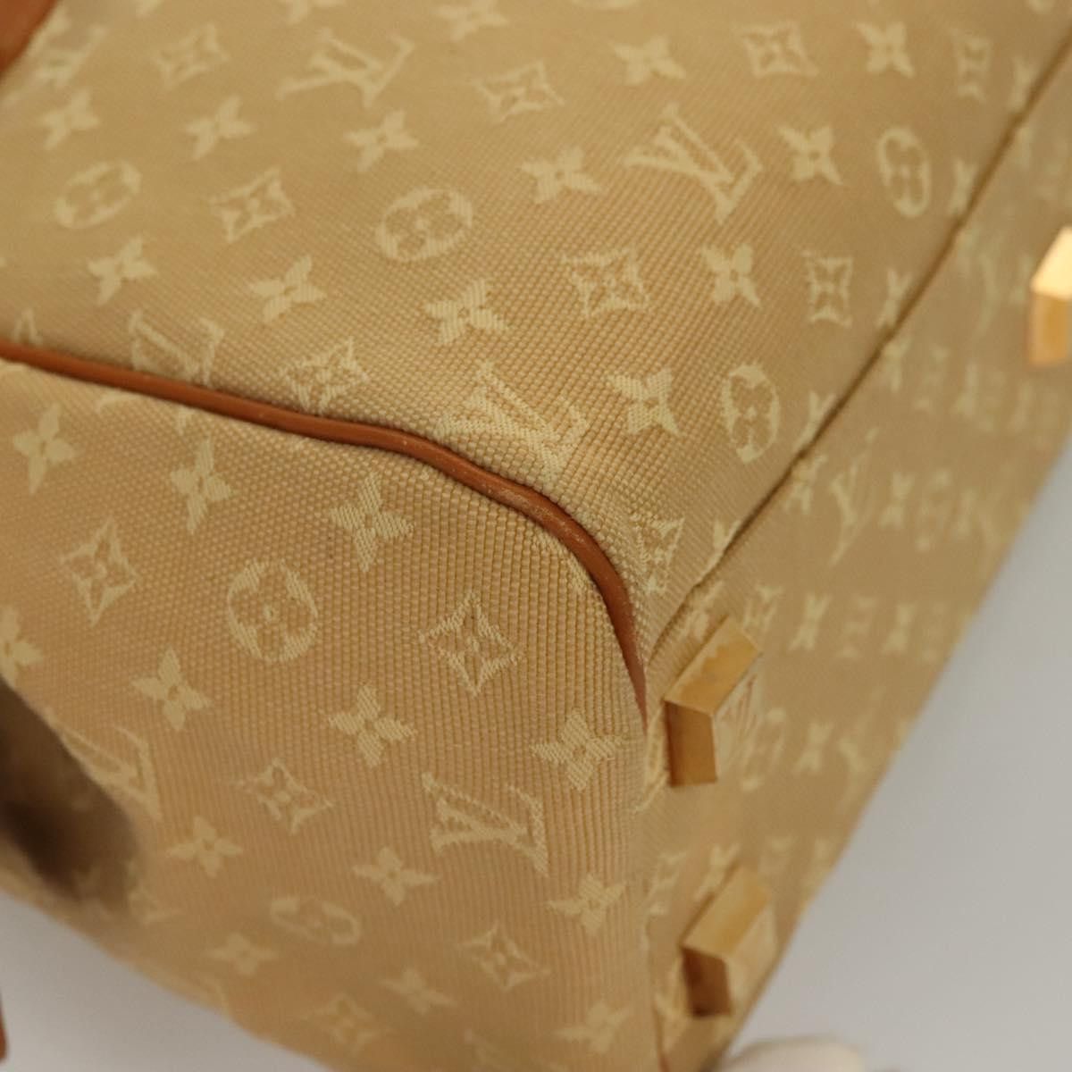 Louis Vuitton LOUIS VUITTON Monogram Mini Josephine PM Hand Bag Beige Size ONE SIZE - 14 Thumbnail