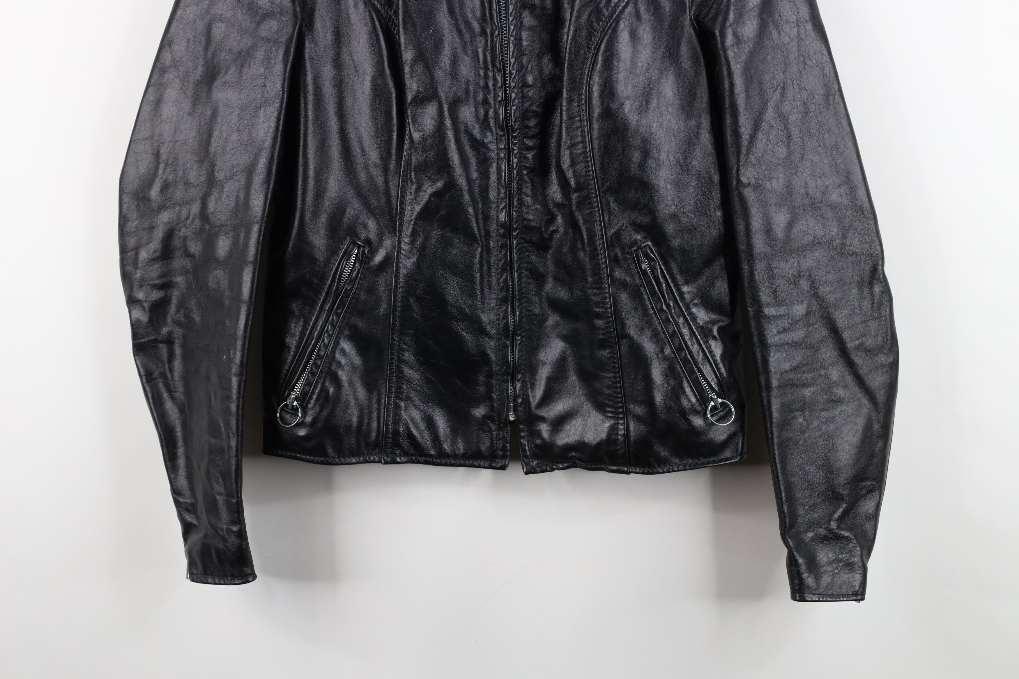 Vintage Vintage 60s Brooks Leather Cafe Racer Bomber Jacket USA Size US M / EU 48-50 / 2 - 3 Thumbnail