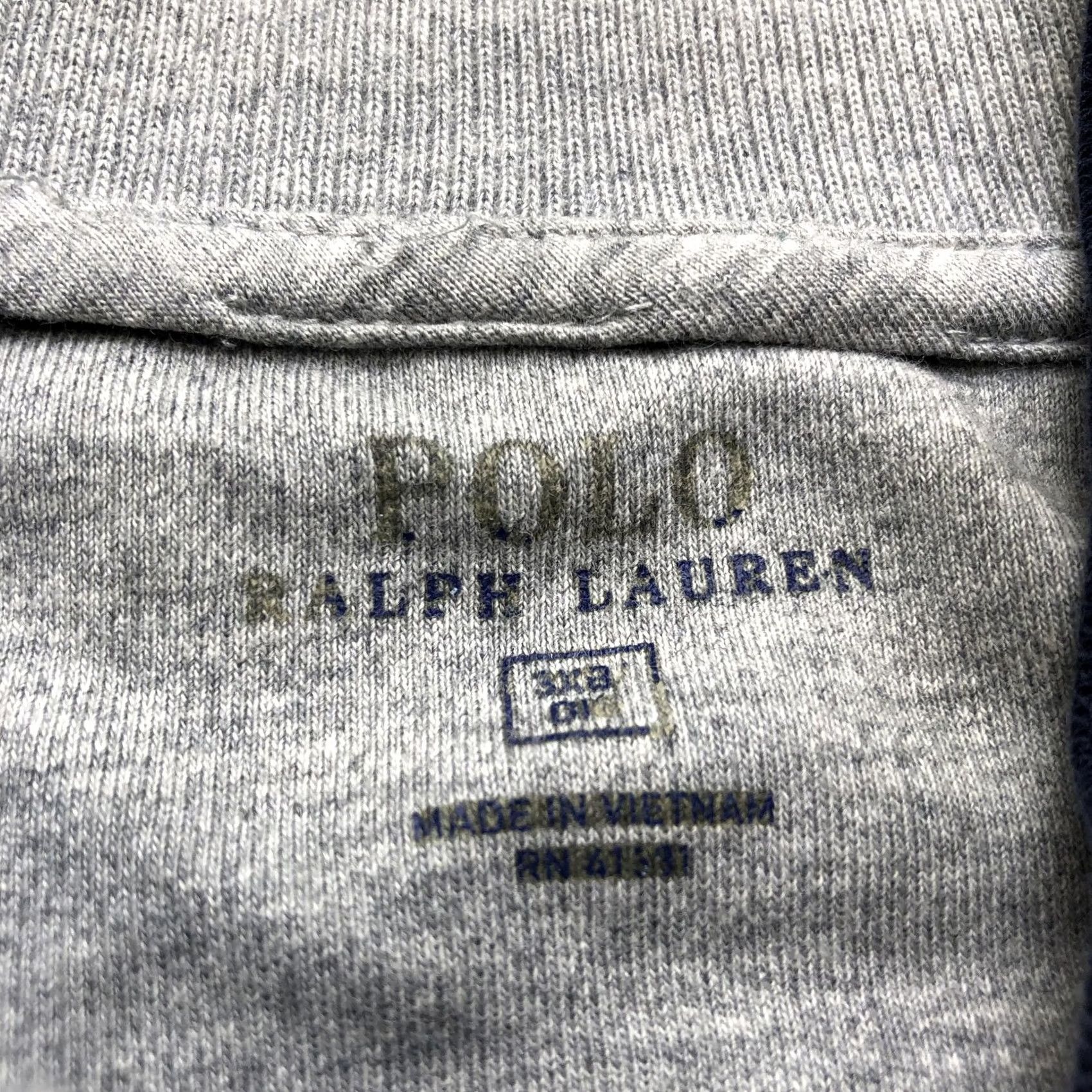 Polo Ralph Lauren Polo Ralph Lauren Track Jacket - 2XL Gray - Mens Size US XXL / EU 58 / 5 - 5 Thumbnail