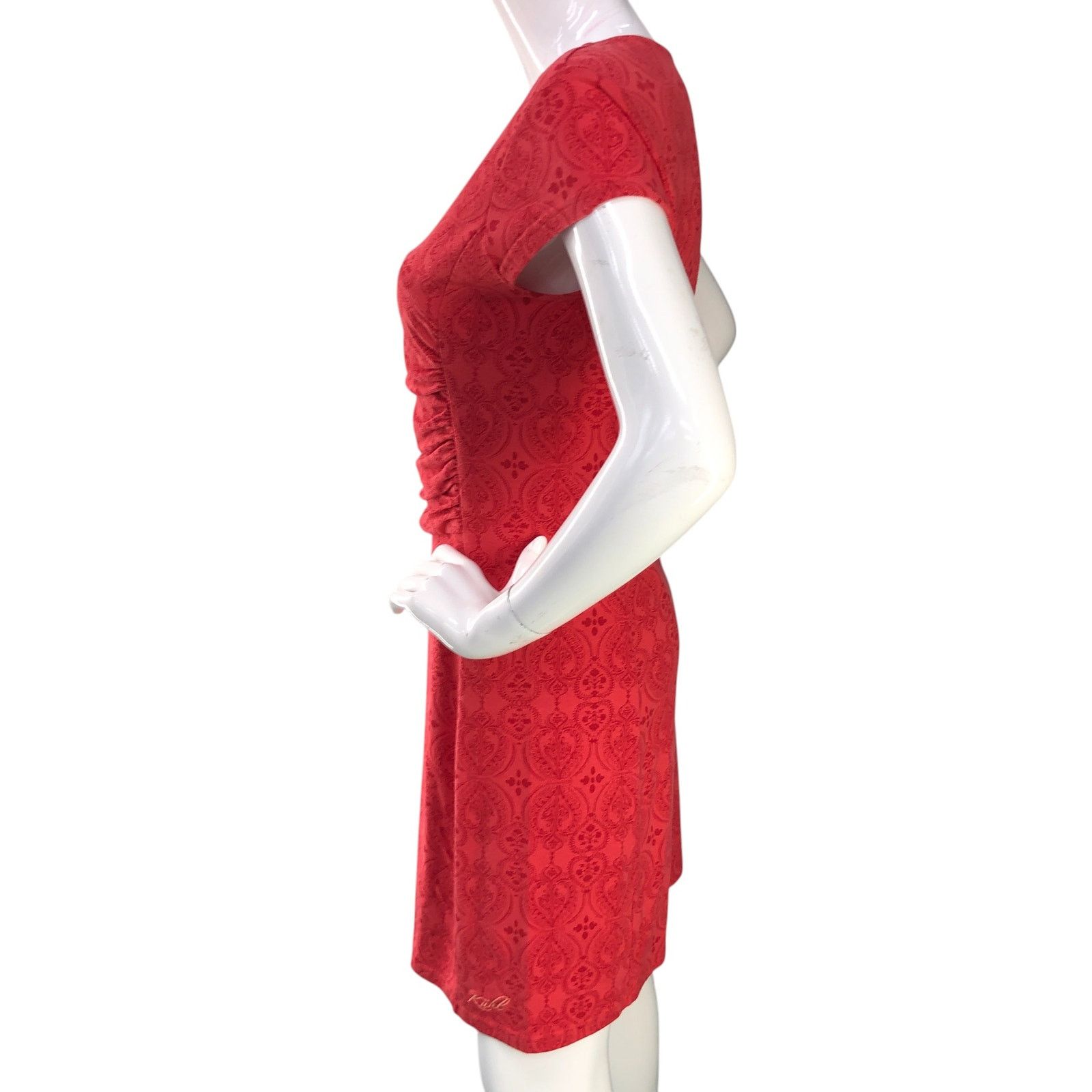 Kuhl Kuhl Size S Dress Verona Coolmax Stretch Ruched V Neck Size S / US 4 / IT 40 - 5 Thumbnail