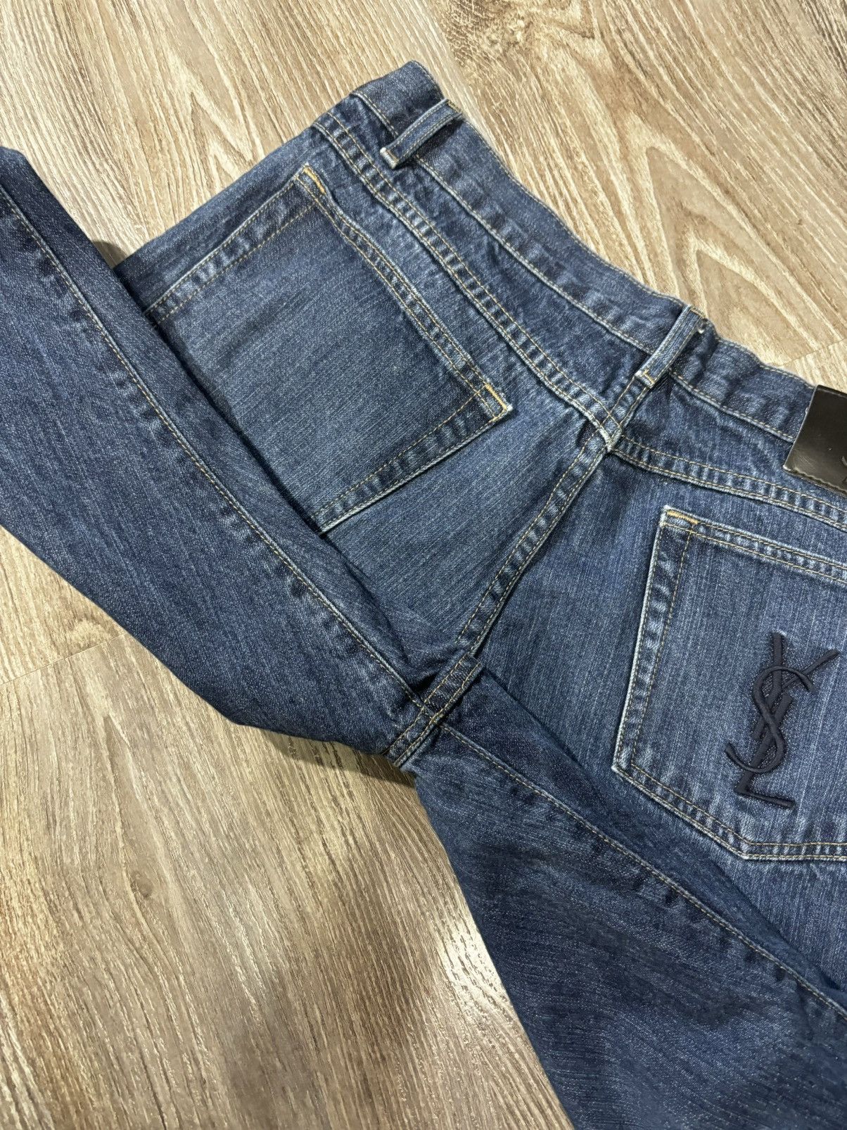 Yves Saint Laurent Yves Saint Laurent Vintage Denim Jeans pants Size US 36 / EU 52 - 7 Thumbnail