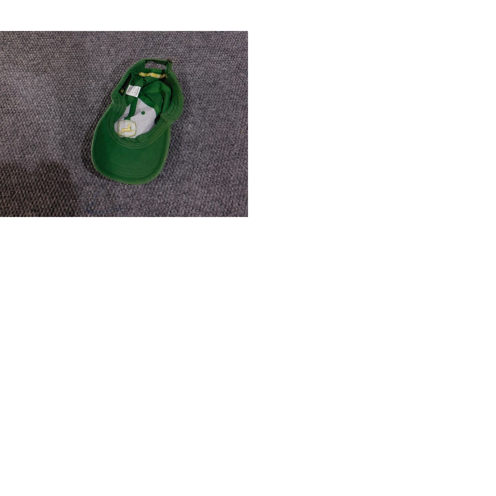 John Deere John Deere Hat Cap Strap Back Green Embroidered Nothing Runs Like A Deere Mens Size ONE SIZE - 9 Thumbnail