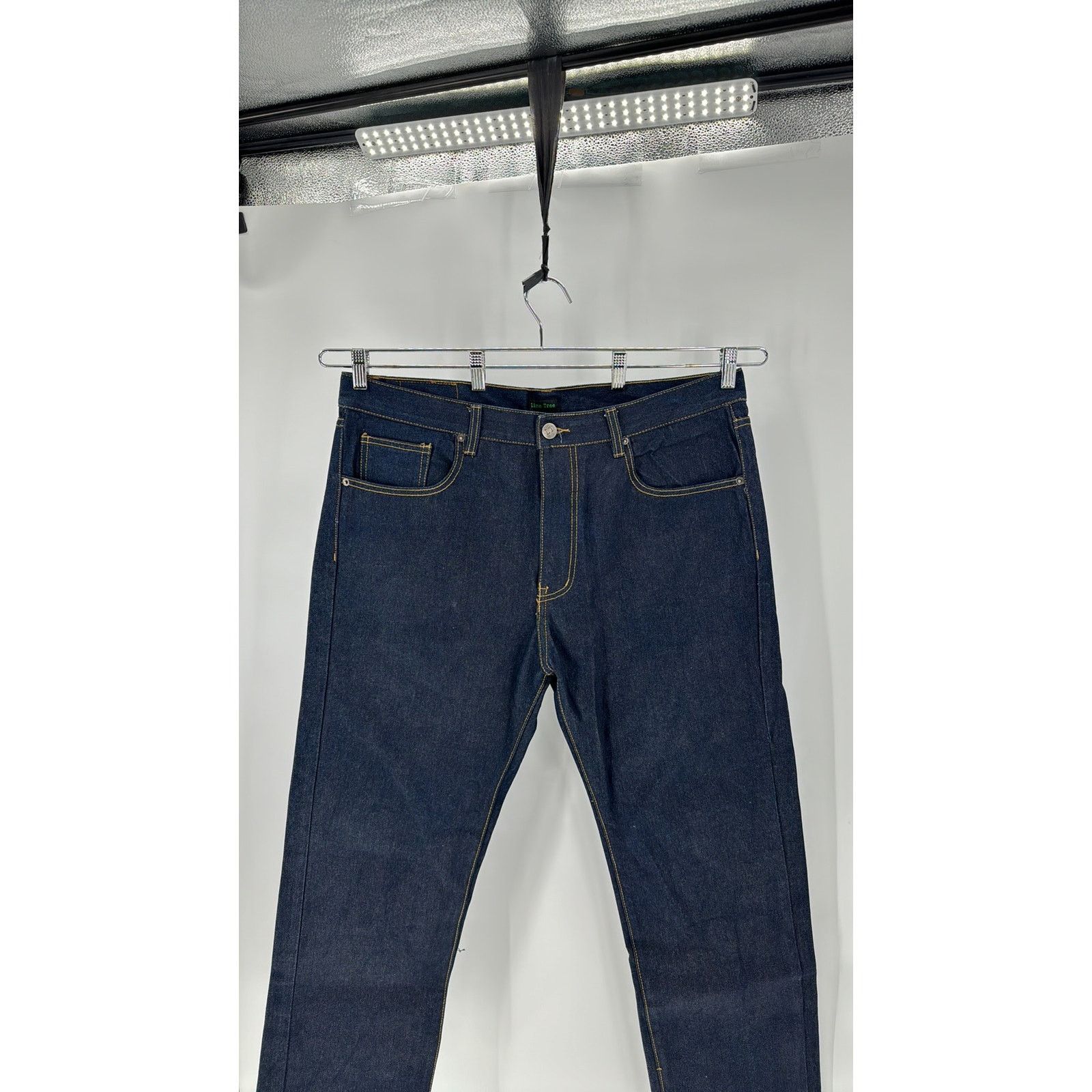 Other Lime Tree dark wash cotton jeans 4x33 Size US 40 / EU 56 - 3 Thumbnail