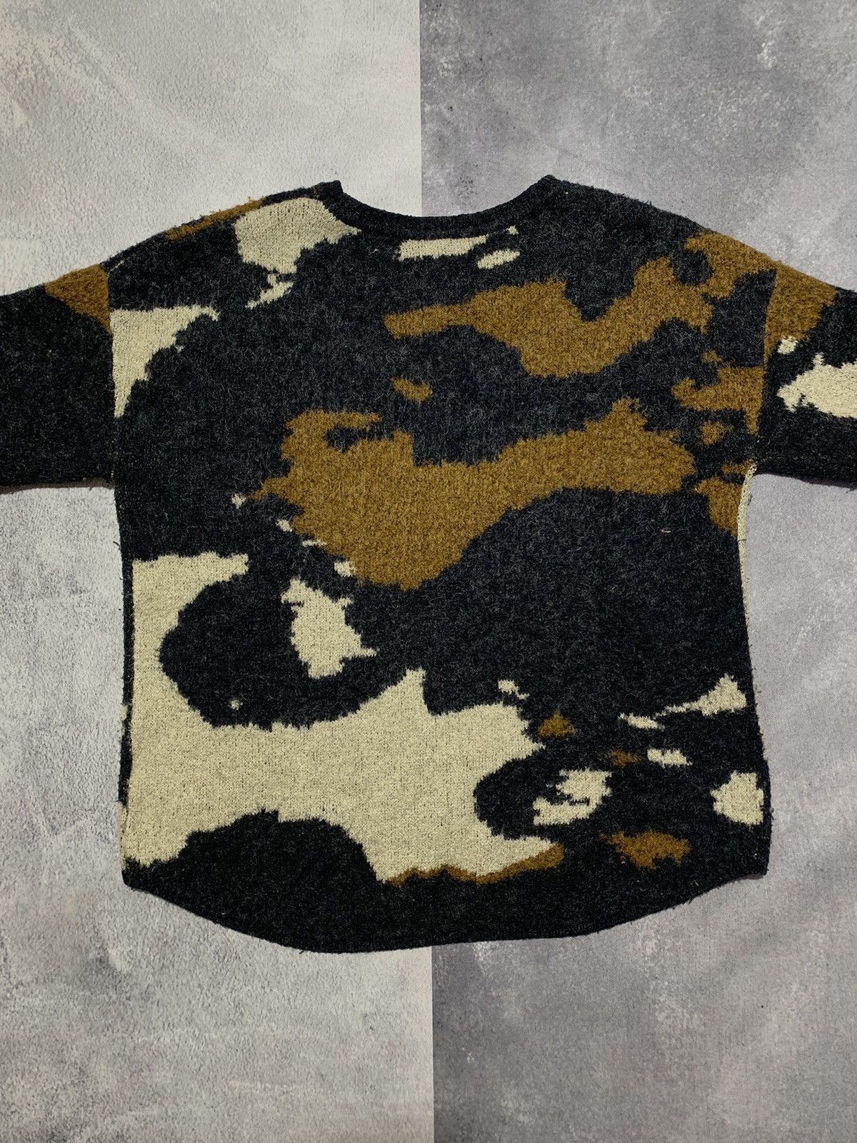 Japanese Brand × Vintage Vintage Y2K Art sweater overall print streetwear style Size L / US 10 / IT 46 - 7 Thumbnail