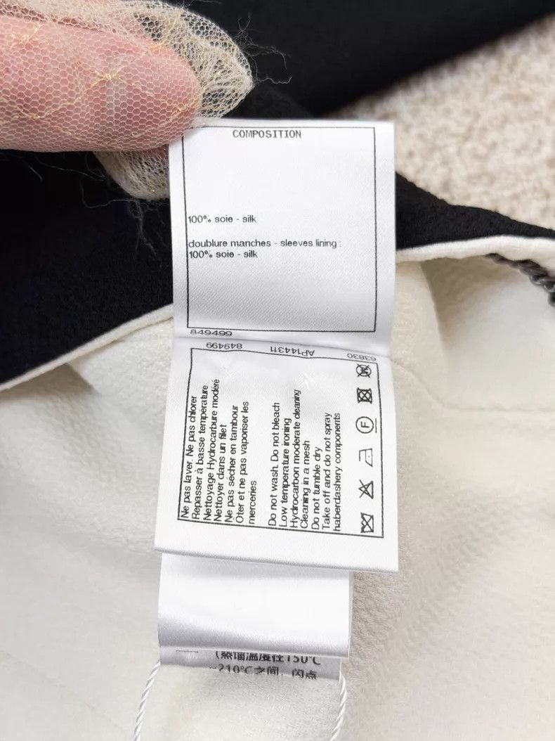Chanel Chanel Silk lapel long-sleeved short jacket Size XS / US 0-2 / IT 36-38 - 9 Thumbnail