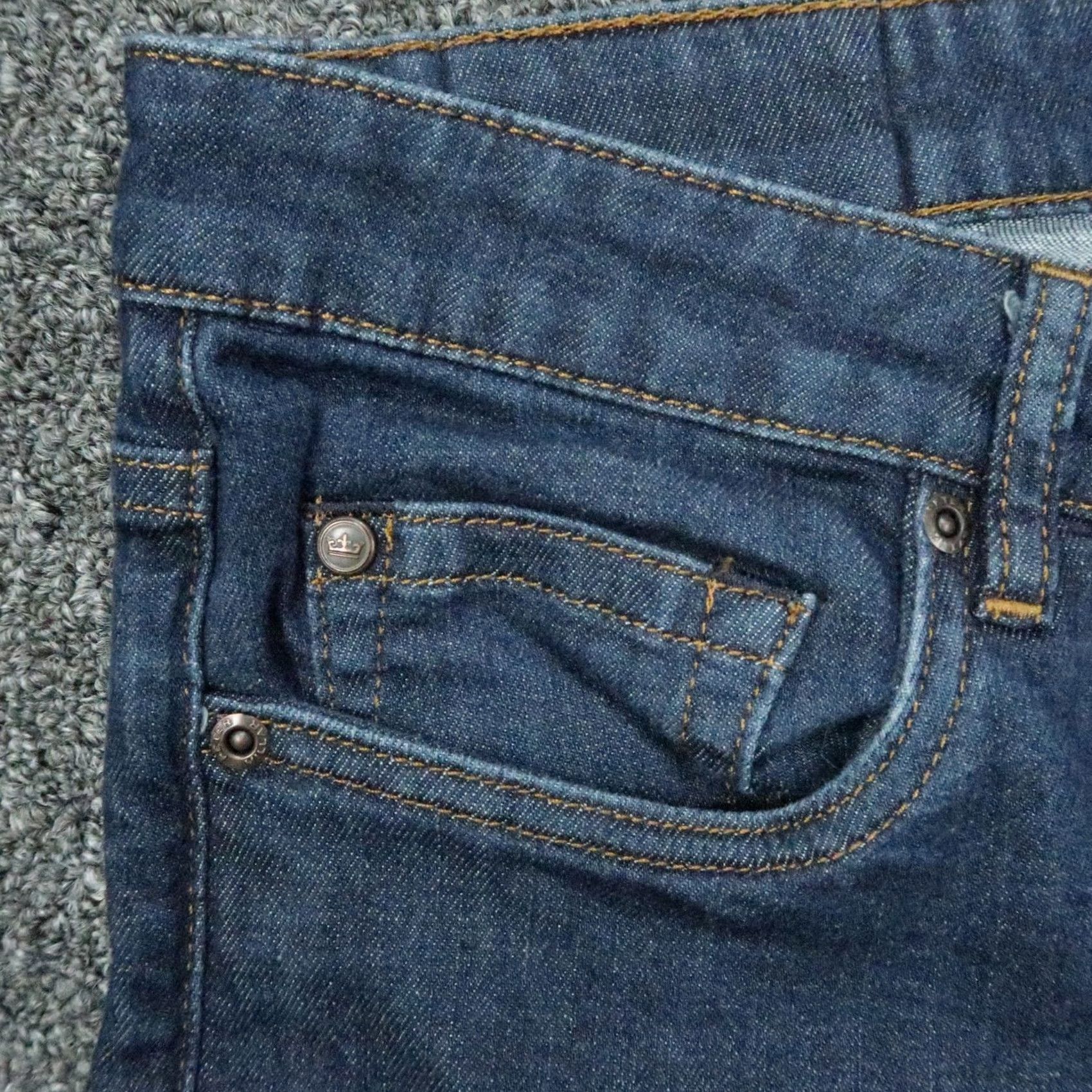 Peter Millar Peter Millar Jeans Mens 36x31 Blue Pilot Mill Stretch Denim 5 Pocket Straight Classic 90s Mens Size US 36 / EU 52 - 3 Thumbnail