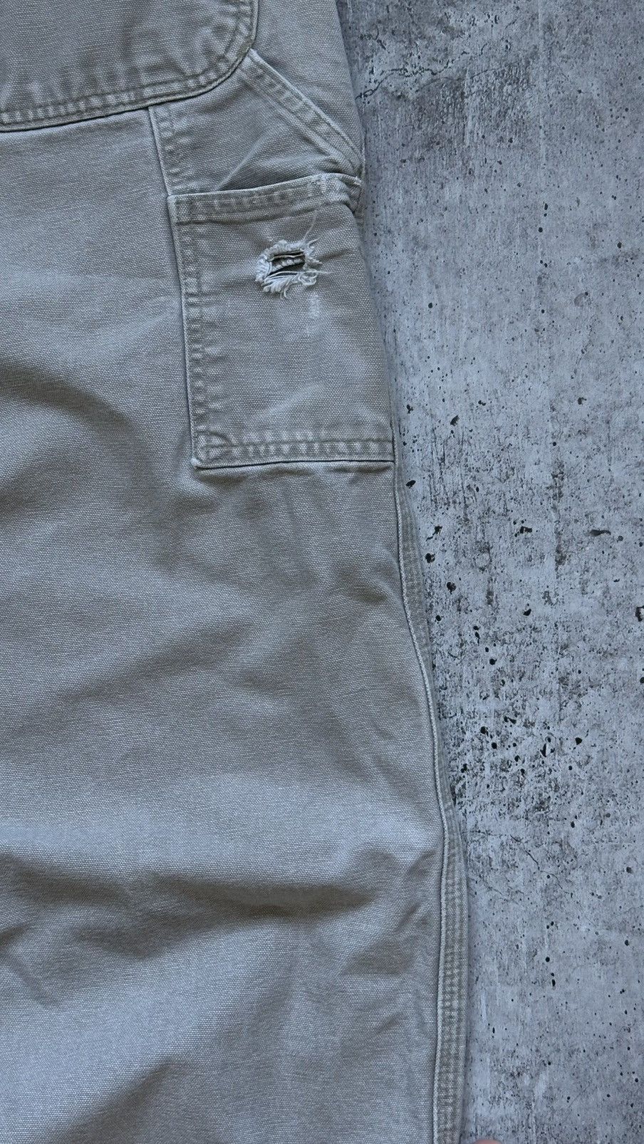 Carhartt Wip 90s Carhartt WIP Distressed Single Knee Pants Size US 36 / EU 52 - 3 Thumbnail