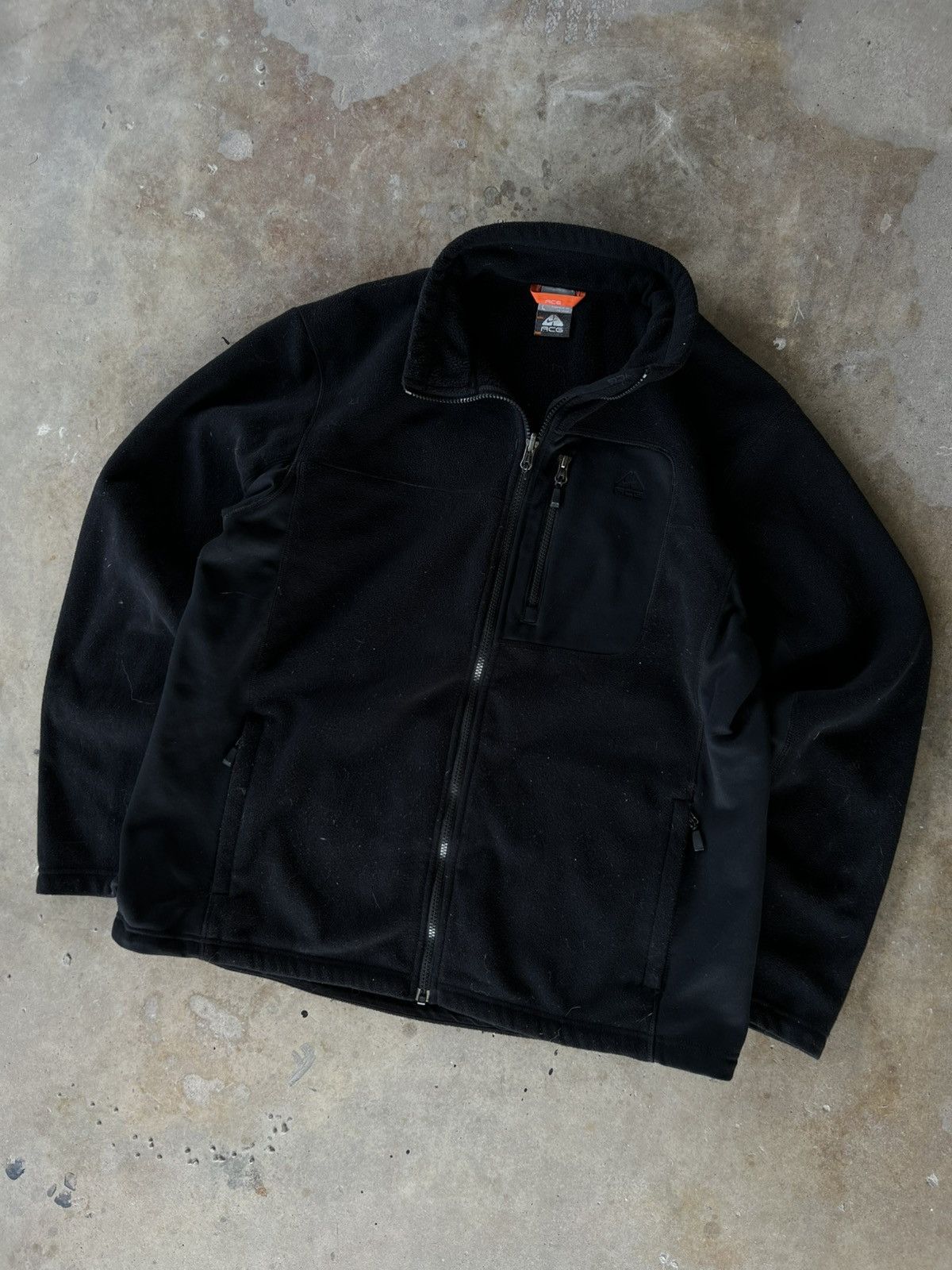 Nike Vintage Nike ACG Fleece Essential Zip Up Jacket Size US L / EU 52-54 / 3 - 2 Thumbnail
