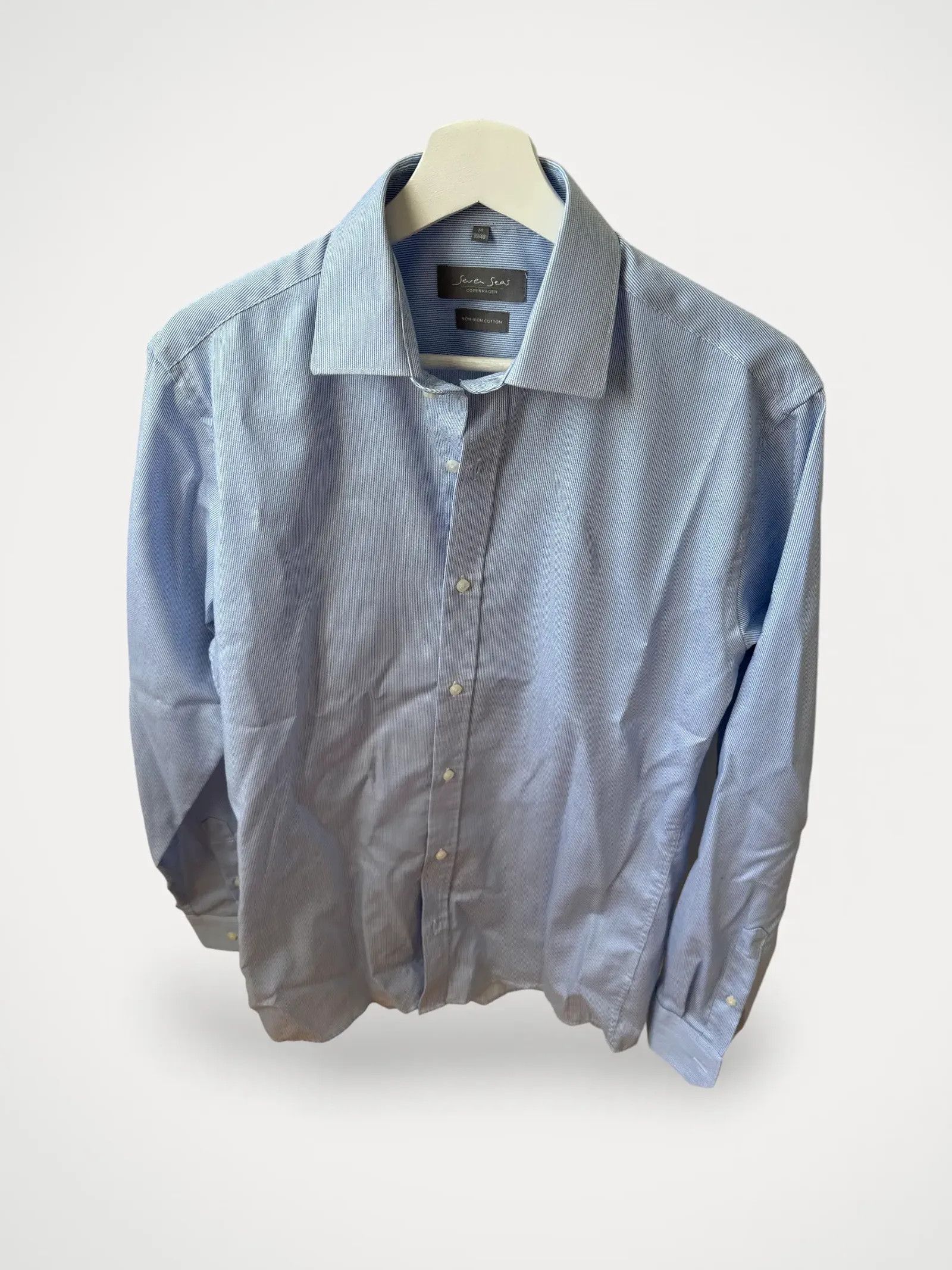 Other Seven seas non iron cotton Shirt Size US M / EU 48-50 / 2 - 1 Thumbnail