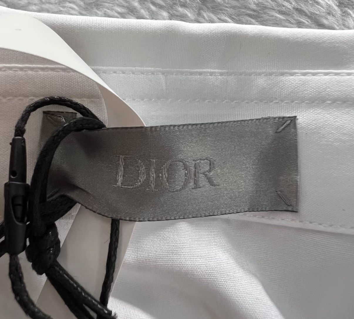 Dior Dior White Logo Patch Shirt J41 Size XS / US 0-2 / IT 36-38 - 4 Thumbnail