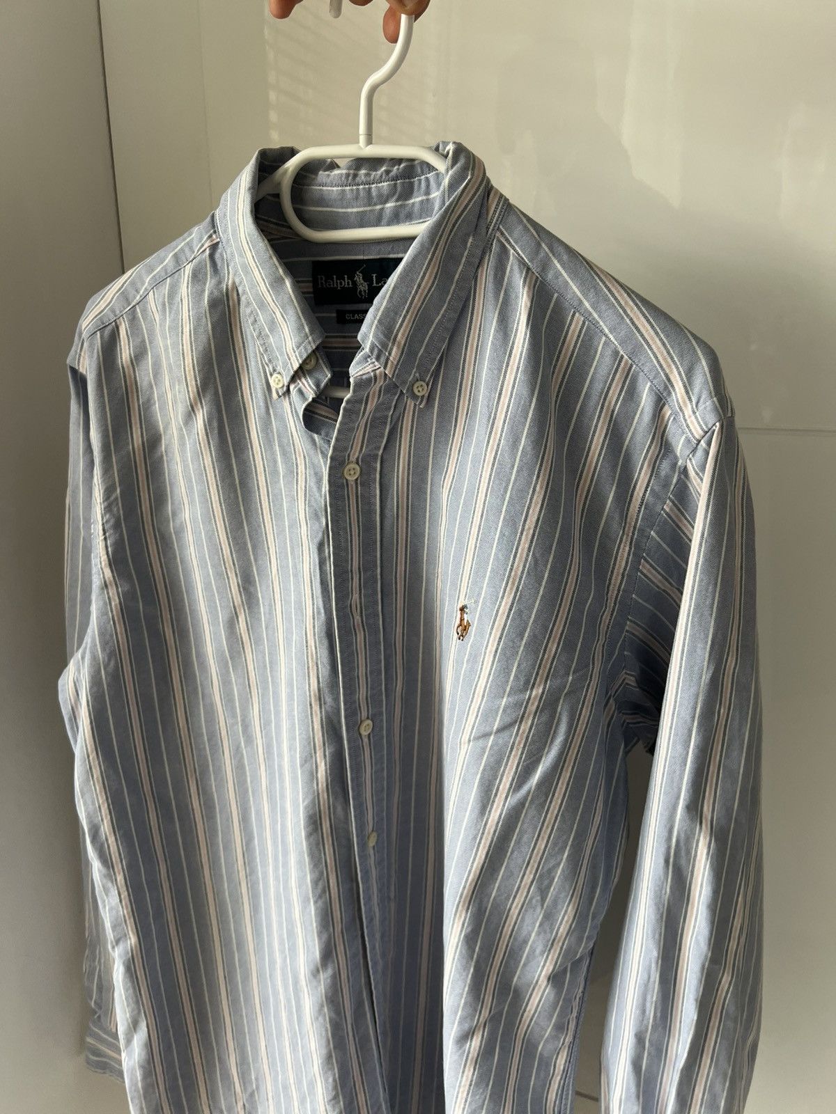 Polo Ralph Lauren Vintage Polo Ralph Lauren RRL Classic Fit Colour Logo Shirt Size US M / EU 48-50 / 2 - 1 Thumbnail
