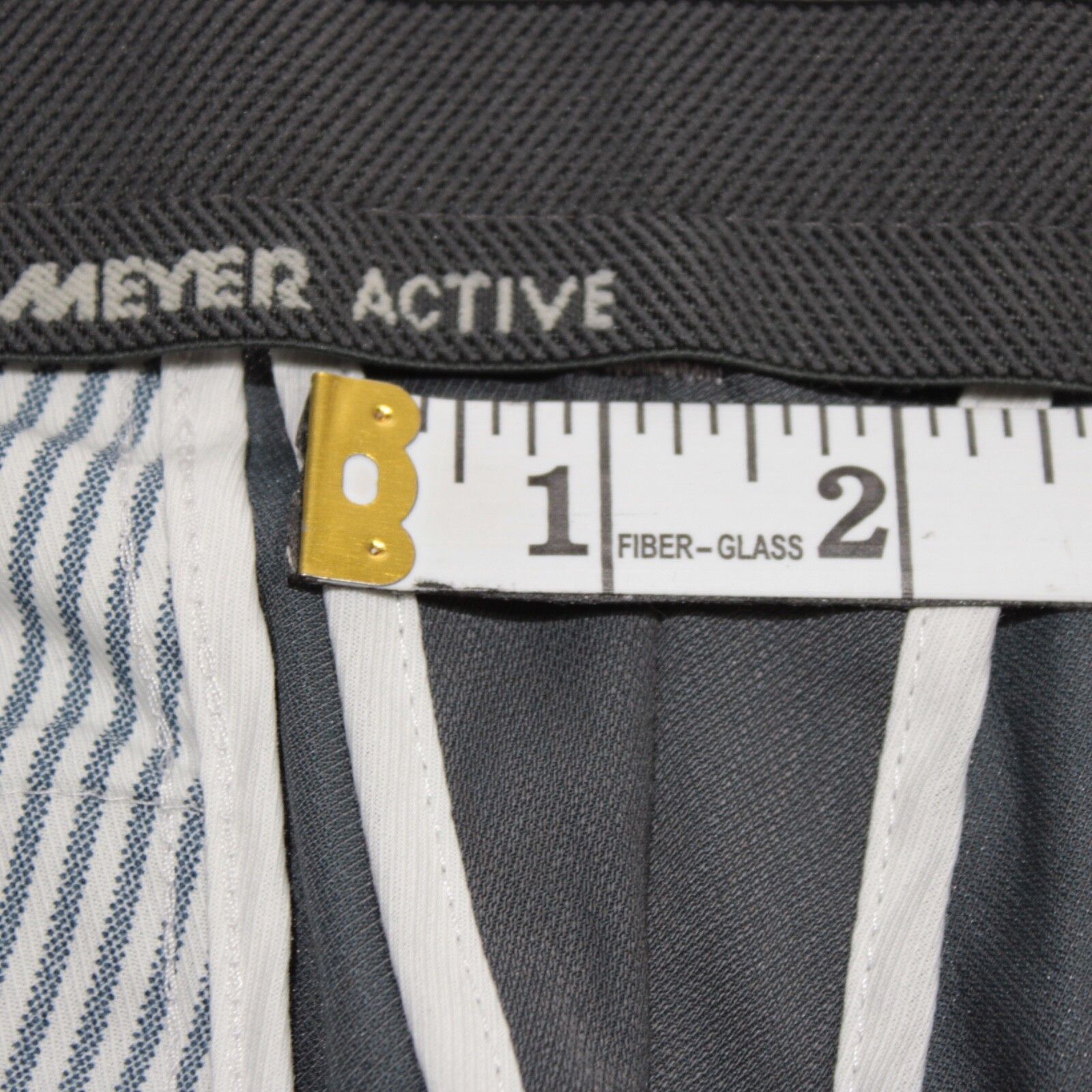 Other Meyer New with tags Dress Pants Size 34 US In Gray Size US 34 / EU 50 - 4 Thumbnail