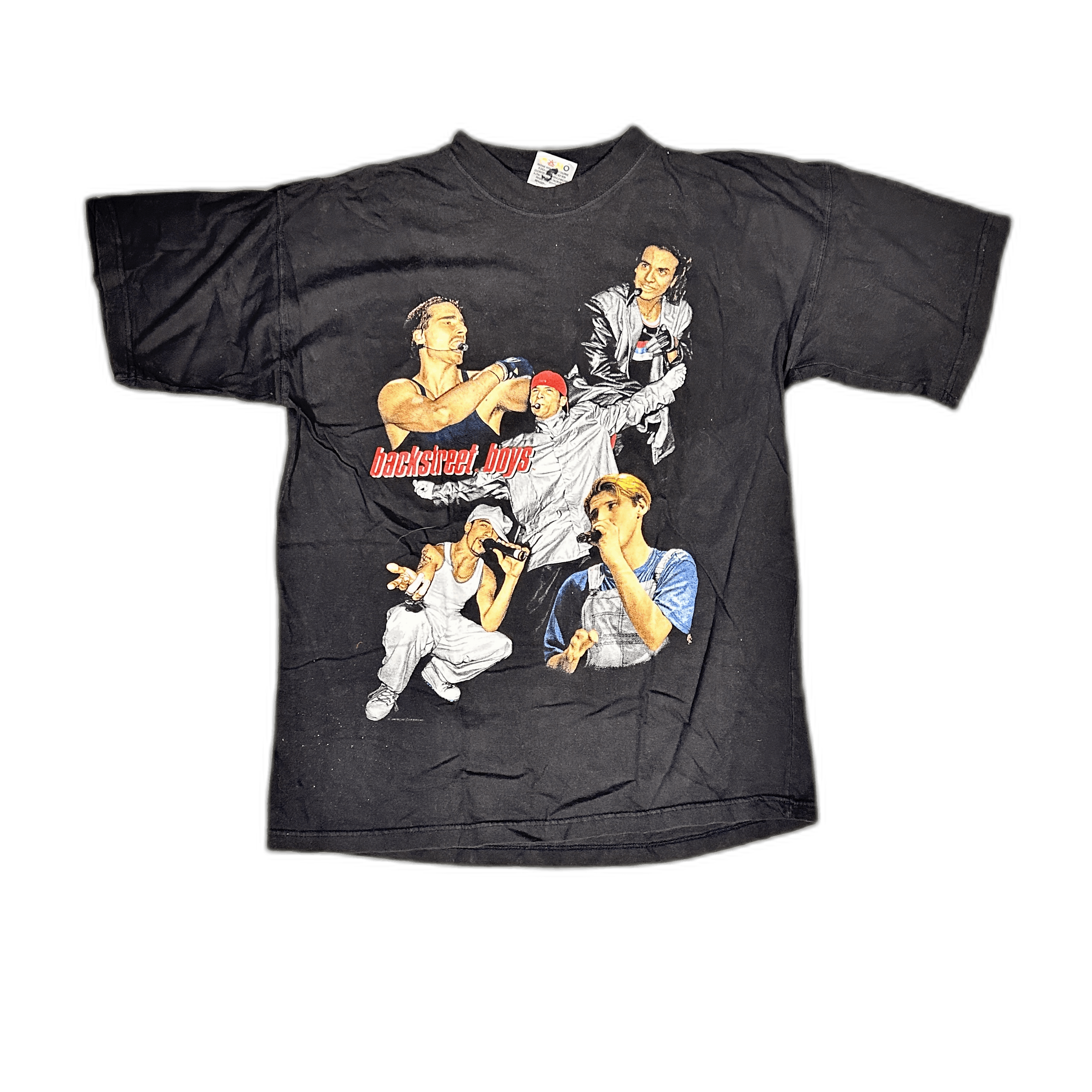Rab Vintage 1990s Backstreet Boys "Backstreet's Back" Tour 98 T-Shirt Size US M / EU 48-50 / 2 - 1 Thumbnail