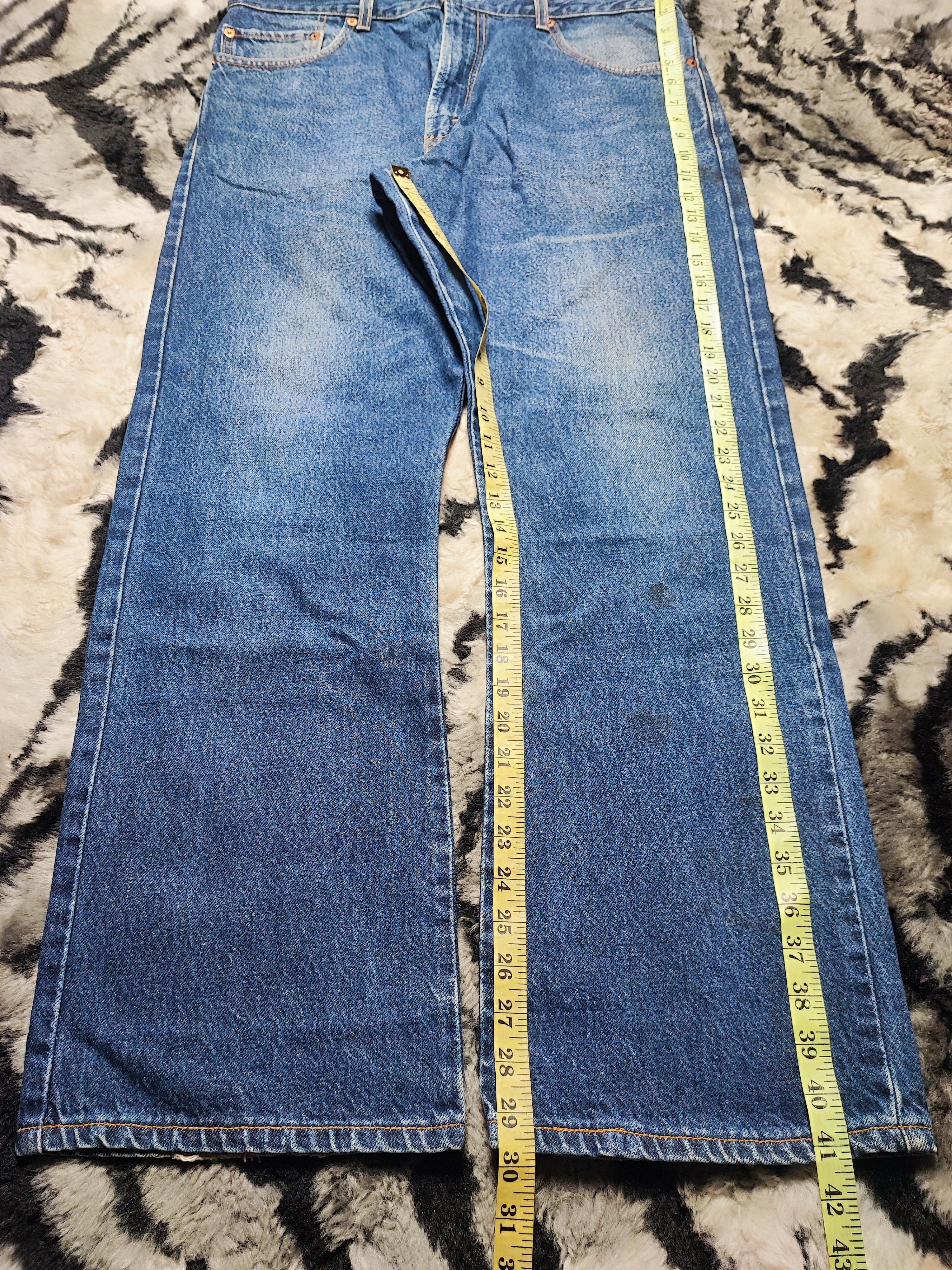 Levi's Vintage Levi's 517 Bootcut Baggy Faded Blue Flare W35X30 Size US 35 - 5 Thumbnail