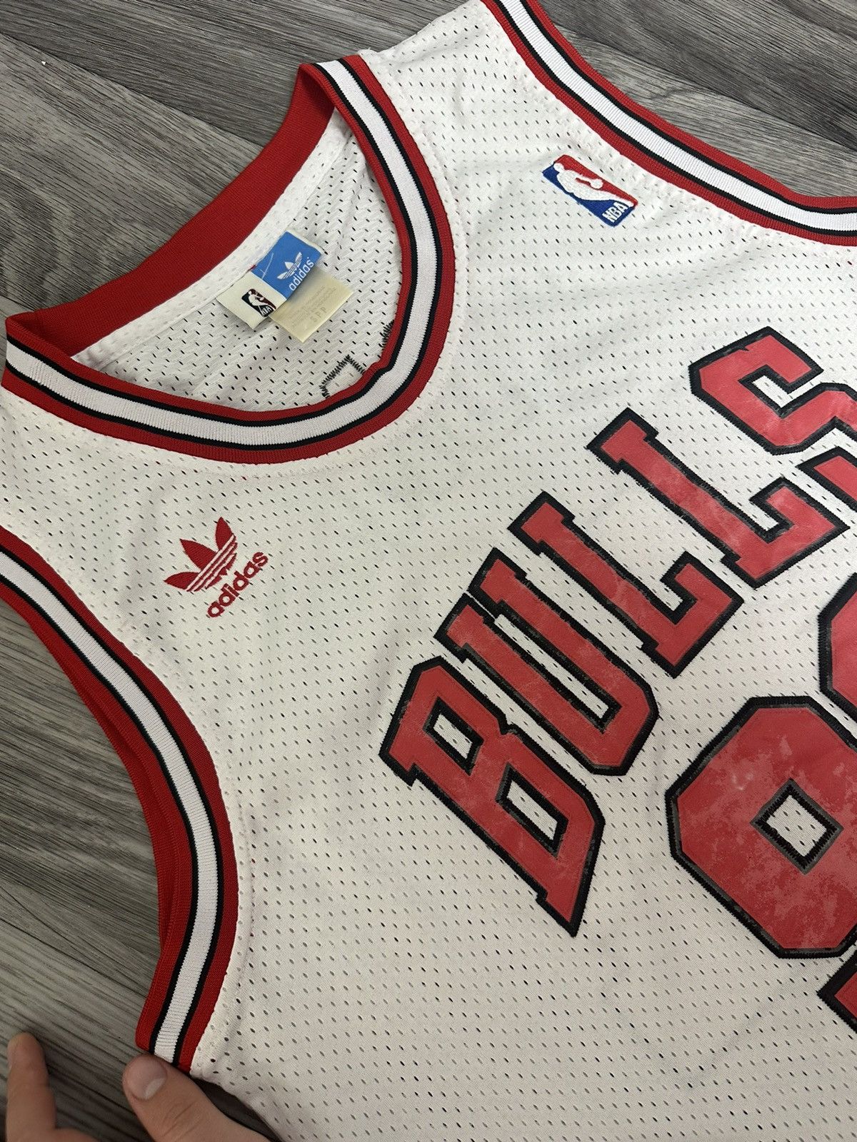 Adidas Adidas Chicago Bulls Rodman 91 Jersey 1995-1996 hype Size US S / EU 44-46 / 1 - 8 Thumbnail