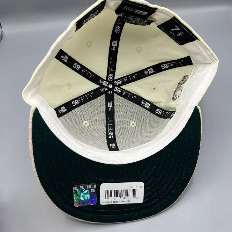 New Era Las Vegas Raiders Hat Men 7 3/8 Superbowl XV 59Fifty New Era Size ONE SIZE - 6 Thumbnail