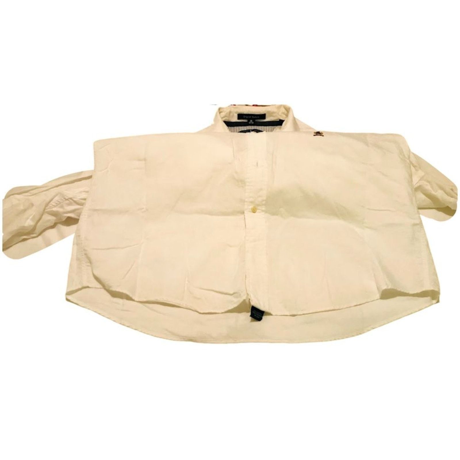 The Unbranded Brand Vintage Tommy Hilfiger Original Oxford Men`s Shirt White L Size US L / EU 52-54 / 3 - 3 Thumbnail