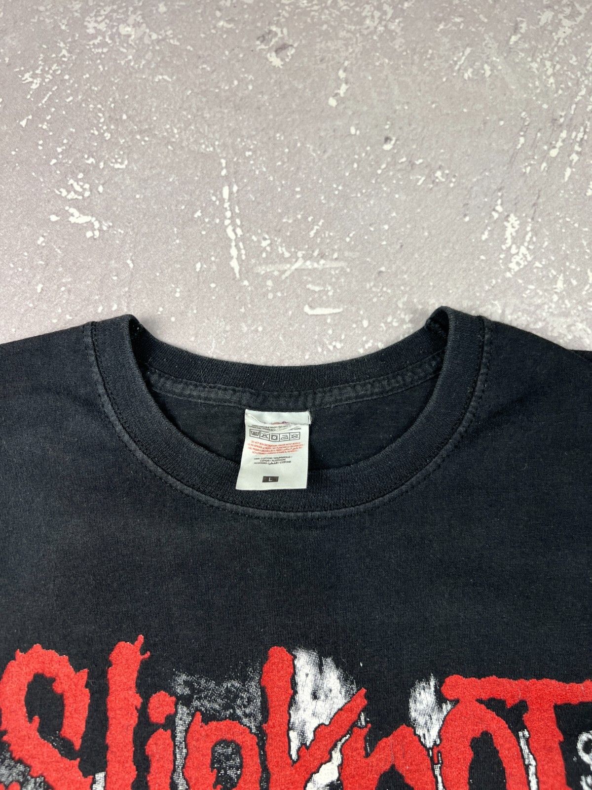Band Tees × Slipknot Slipknot Korn 2015 Tour 5: The Gray Chapter Black T Shirt Size US L / EU 52-54 / 3 - 8 Thumbnail