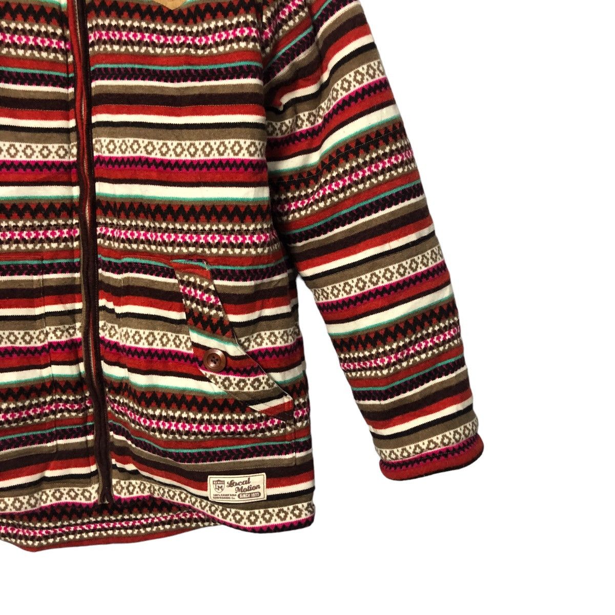 Vintage Vintage Local Motion Hawaii Fullprint Zipper Ups Jacket Size US M / EU 48-50 / 2 - 2 Thumbnail