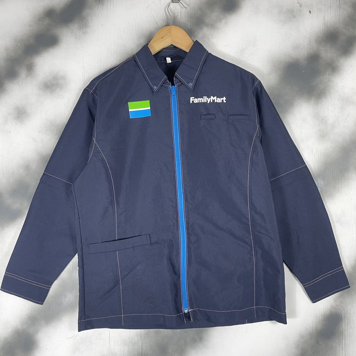 Vintage Family Mart long sleeve uniform Work Jacket Size US M / EU 48-50 / 2 - 1 Thumbnail