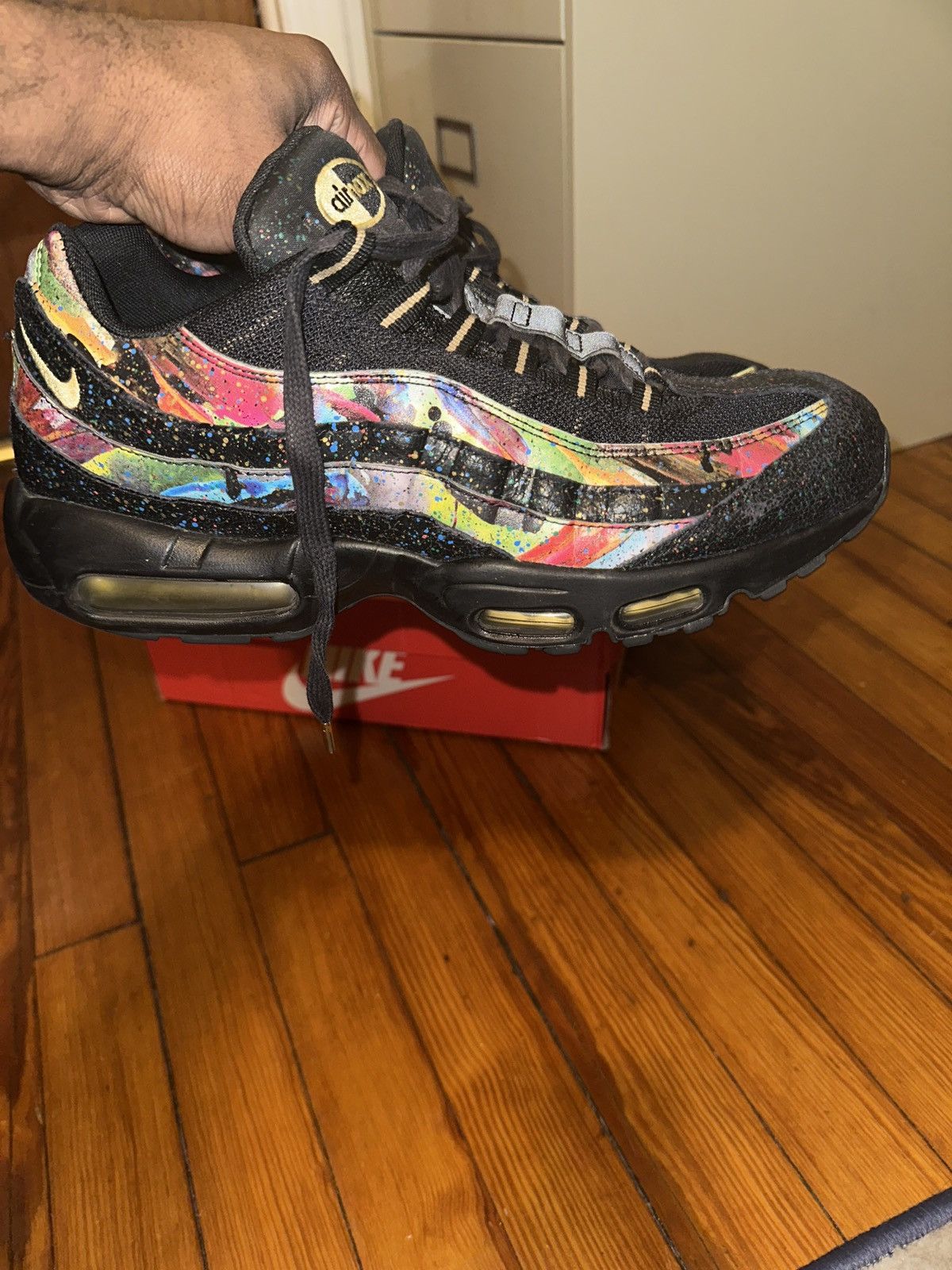Nike Nike Air Max 97 OG Galaxy Splatter Size US 11 / EU 44 - 9 Thumbnail
