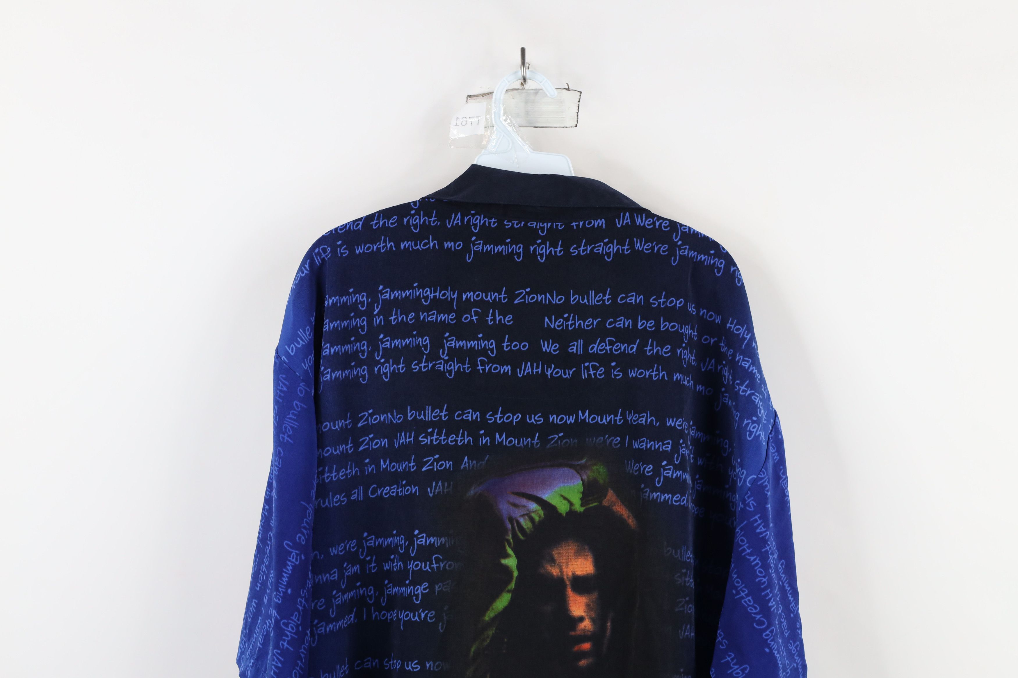 Vintage Vintage 90s Y2K Streetwear Print Bob Marley Button Shirt Size US XXL / EU 58 / 5 - 13 Thumbnail