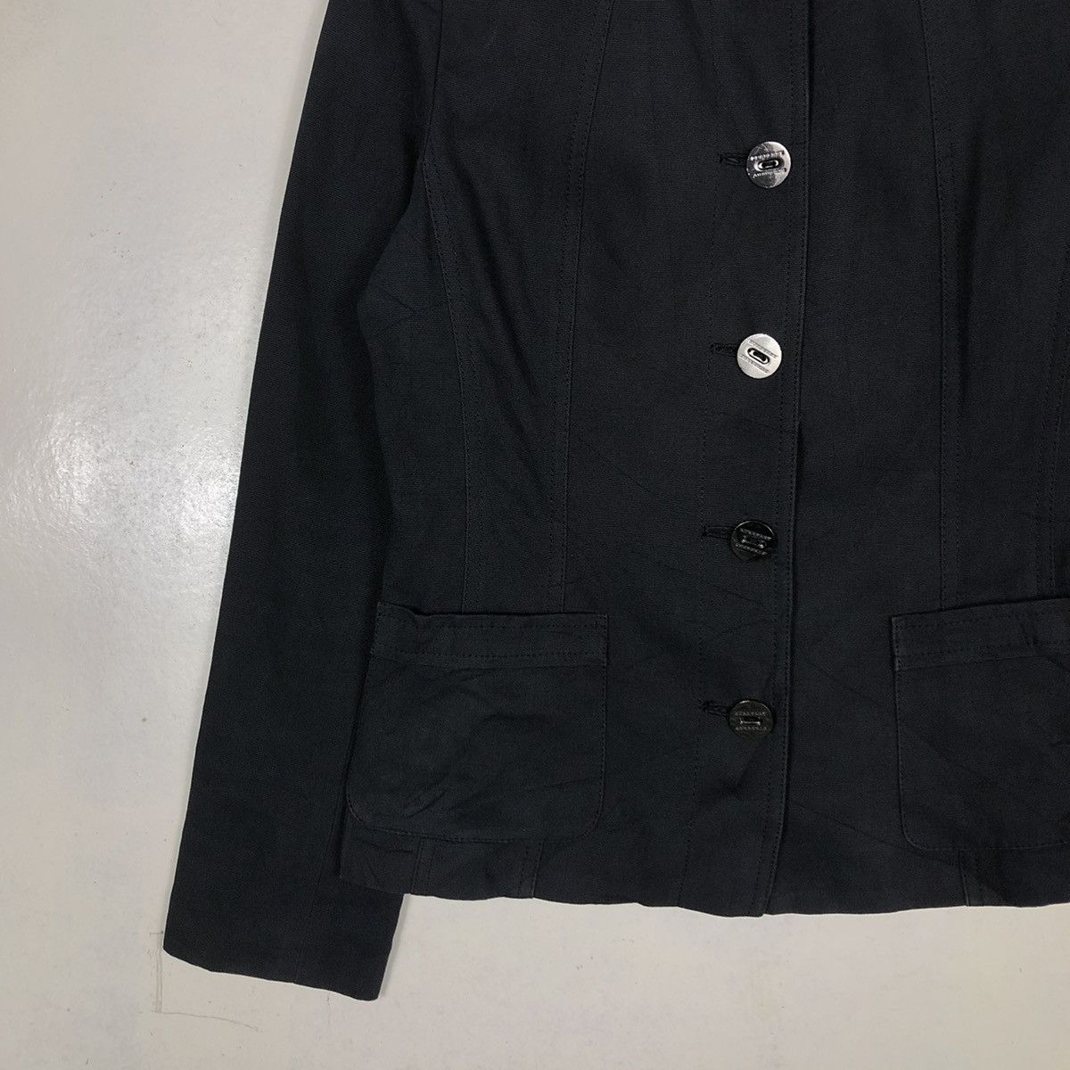 Burberry 📌CROPPED BUTTON JACKET BURBERRY LONDON Size M / US 6-8 / IT 42-44 - 6 Thumbnail