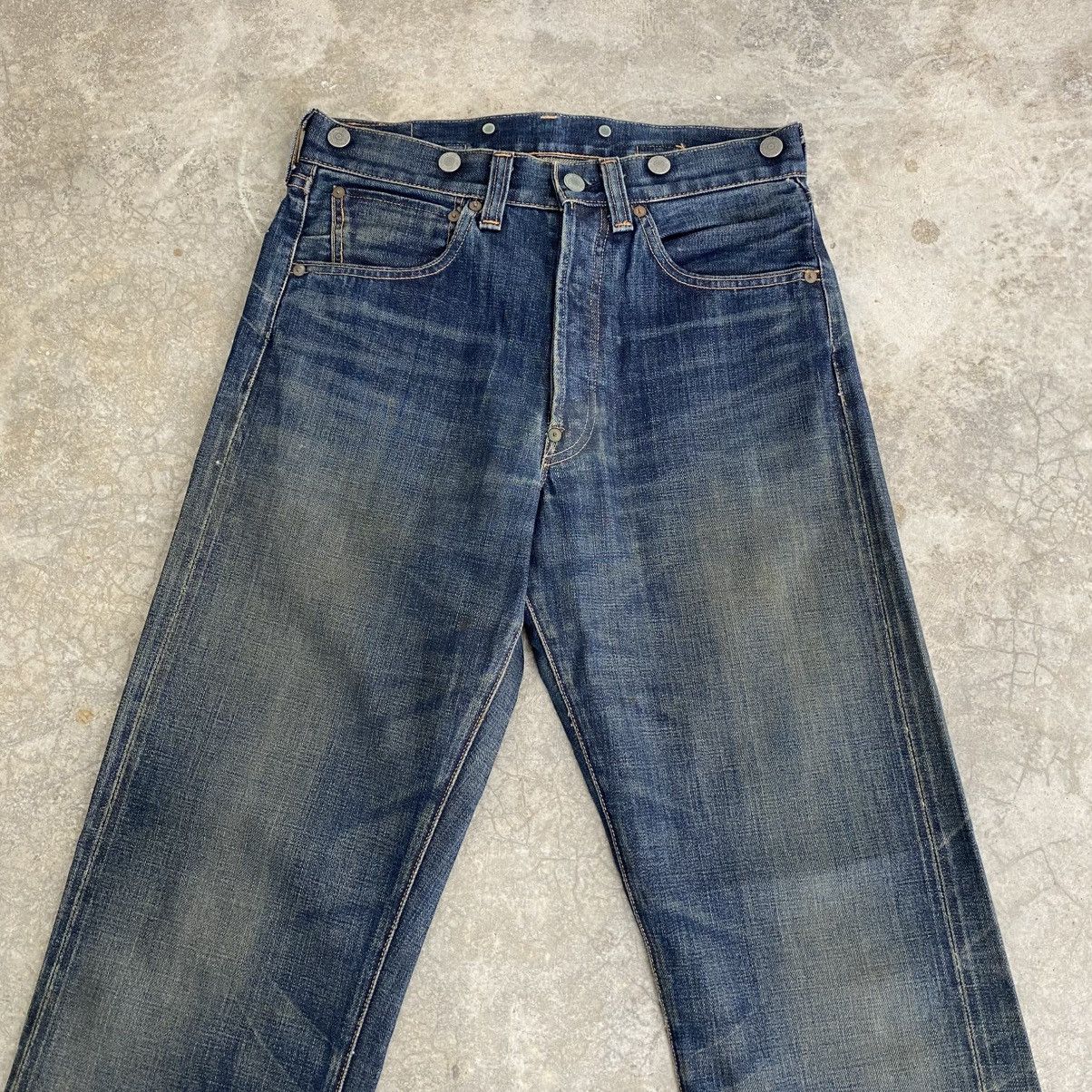 Levi's Vintage Levis 501XX Big E LVC Buckle Back Selvedge Jeans Size US 30 / EU 46 - 4 Thumbnail